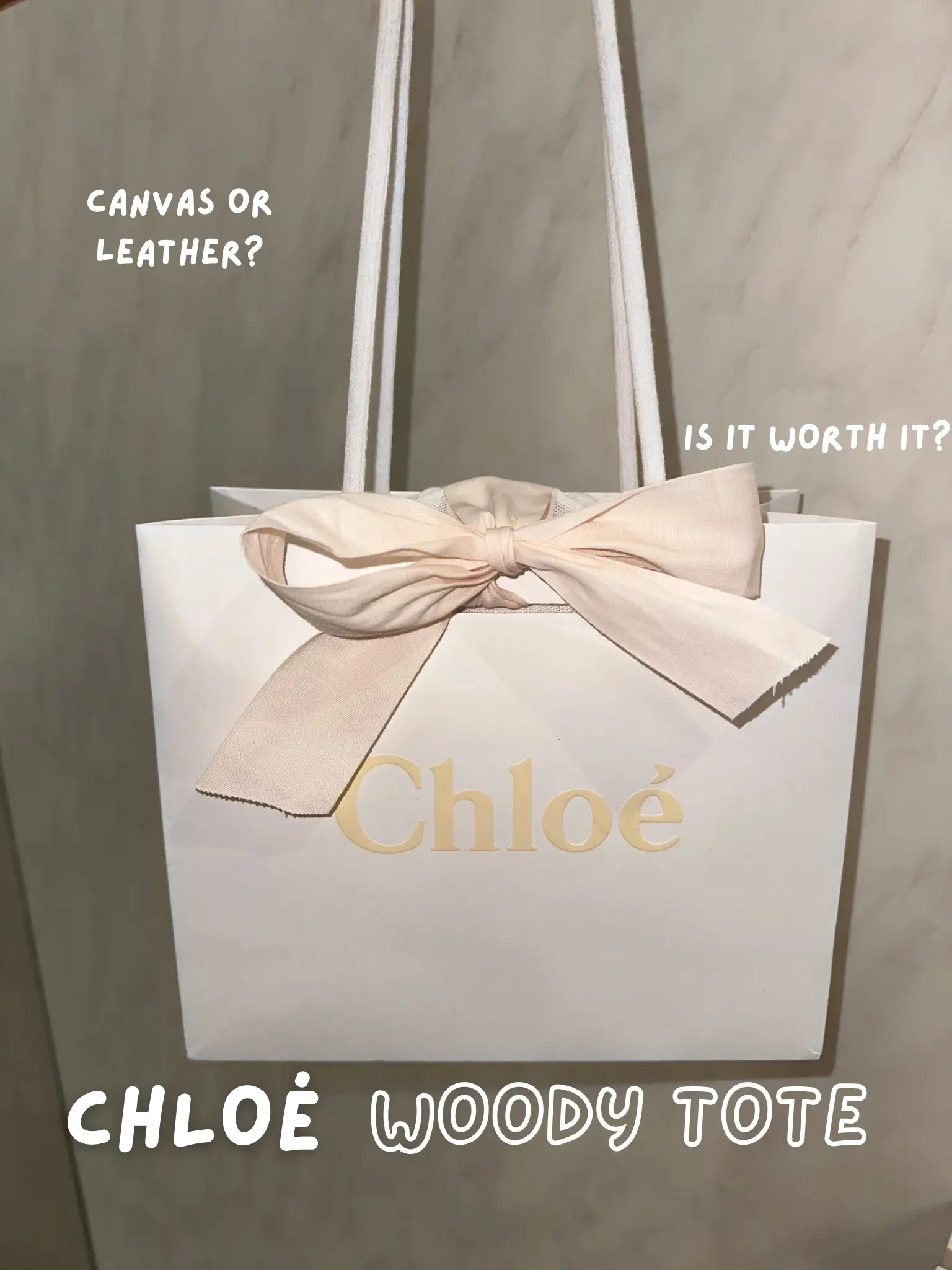 Chloe discount shopping bag