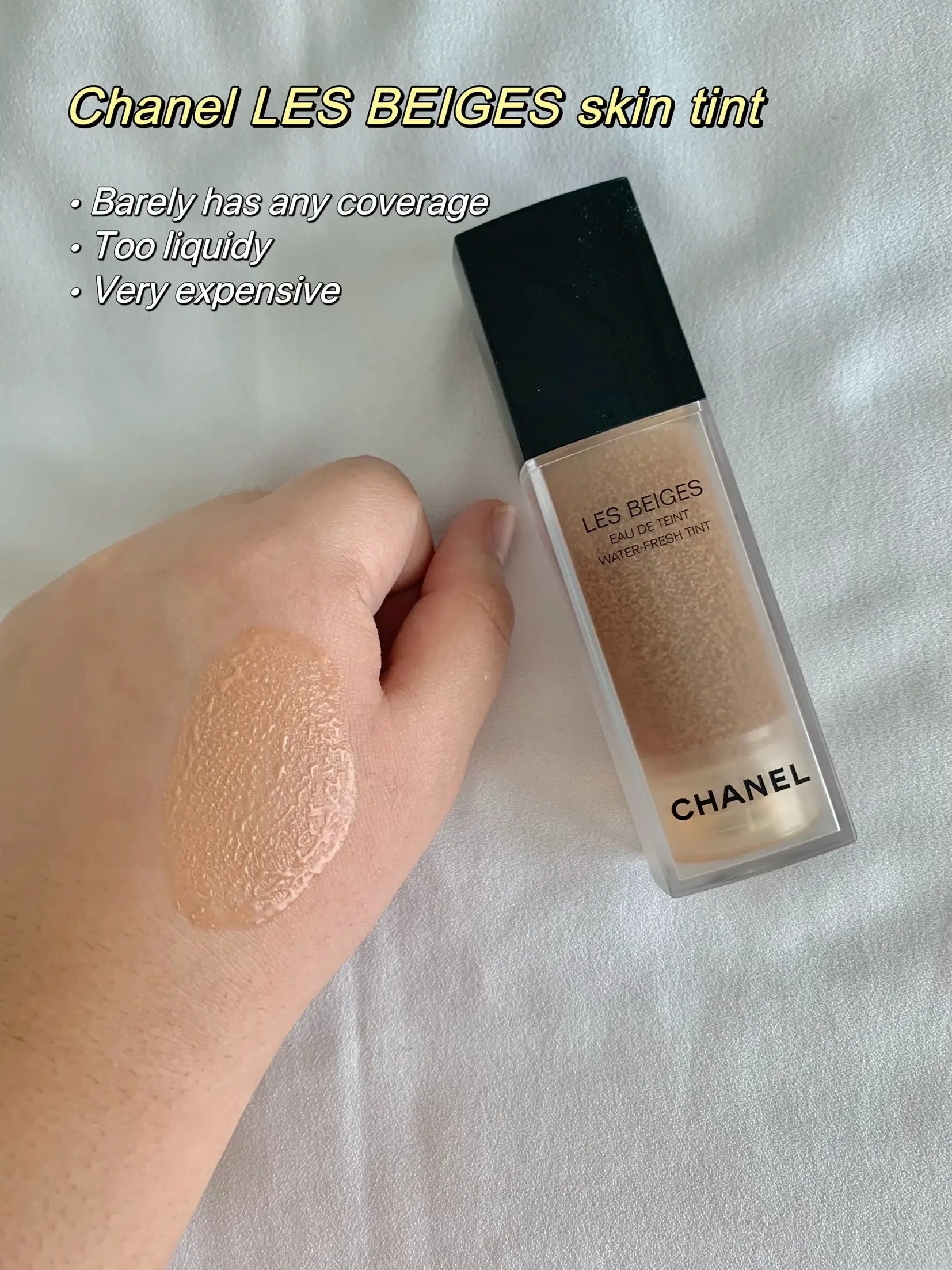 The truth about the Chanel LES BEIGES skin tint