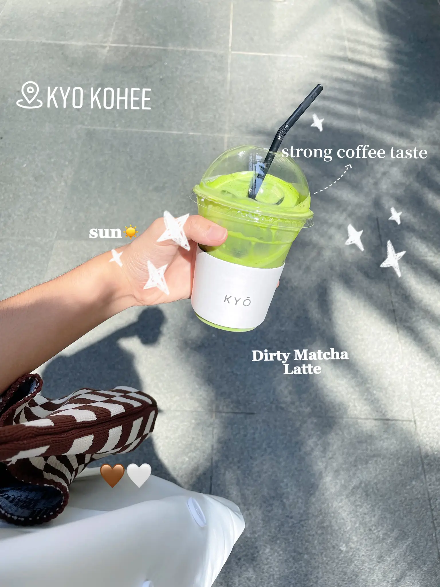 Premium Photo  Matcha latte in plastic cup with lid and drinking straw