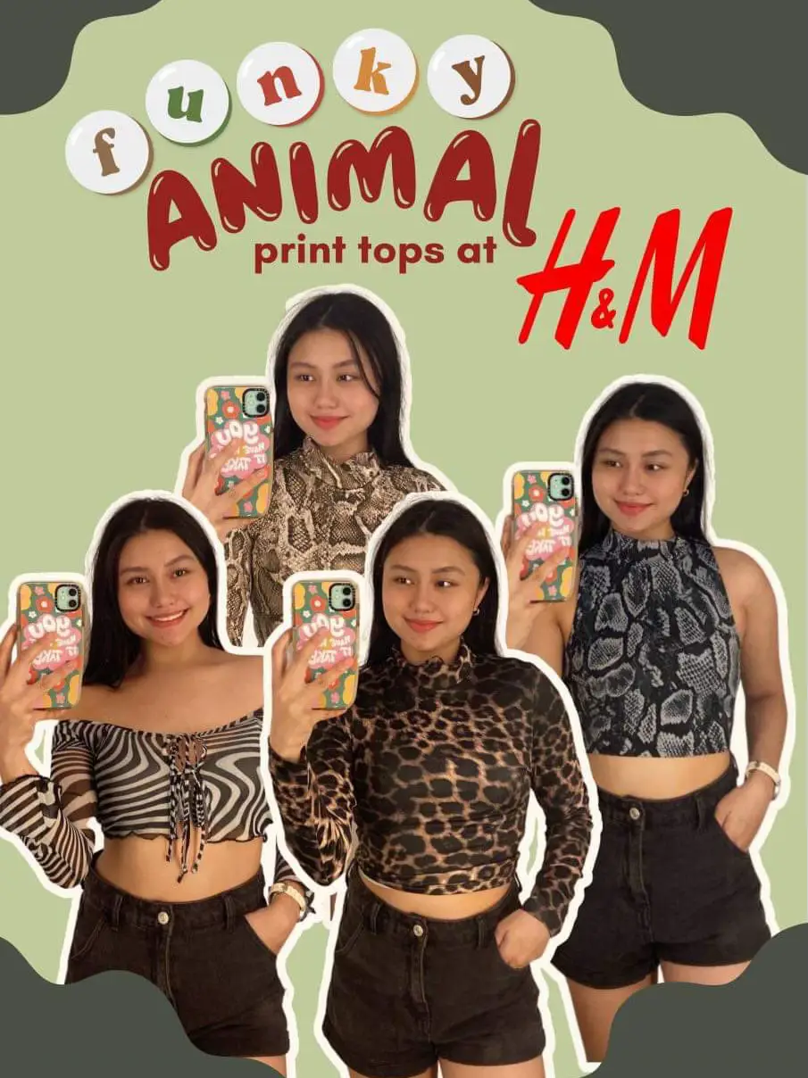 Funky Animal Print Tops at H&M, Gallery posted by Bella Sophia
