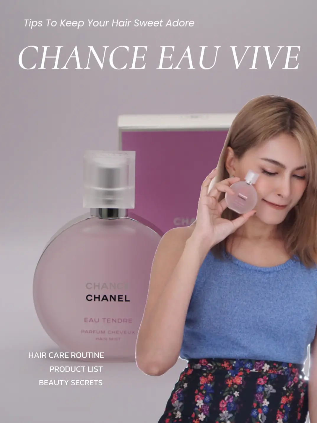 Chanel CHANCE EAU VIVE Hair Perfume Spray, Gallery posted by  Jibjoycejibjib