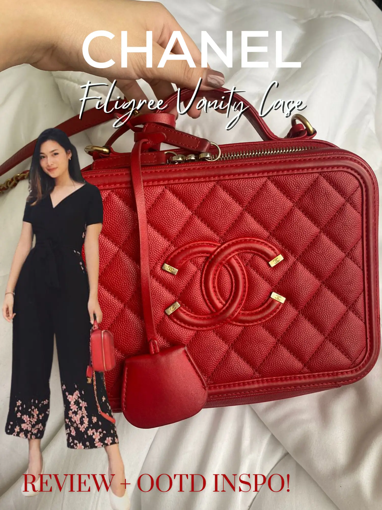 REVIEW CHANEL VANITY CASE IN RED ❤️, Gallery posted by Sharon