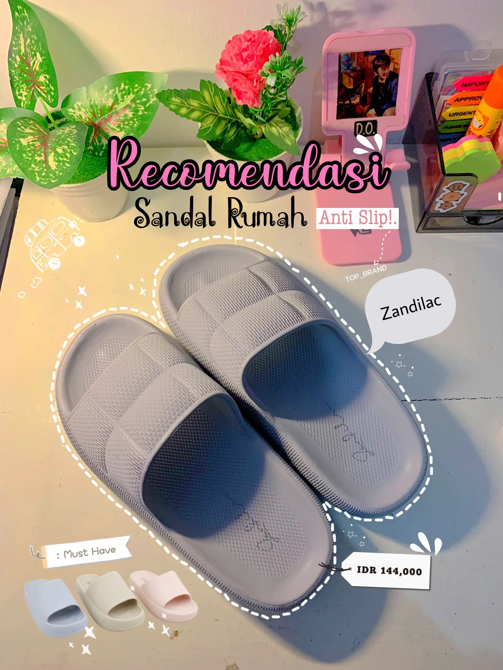 Sendal hot sale anti slip