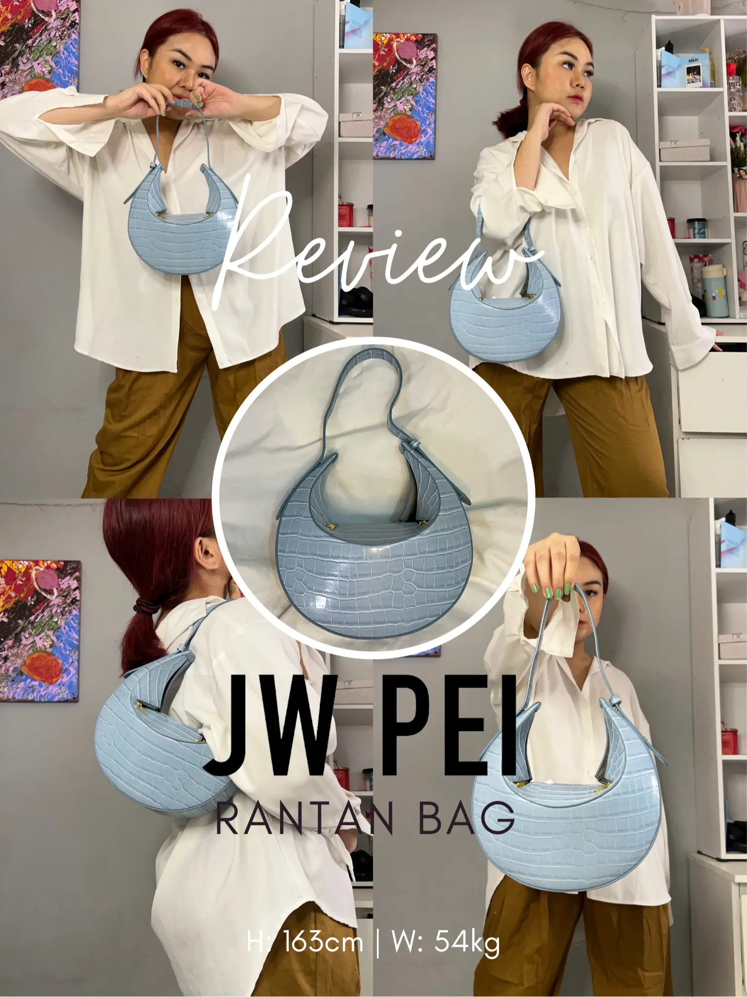 JW PEI, Bags, Jw Pei Moon Rantan Bag Purple Croc