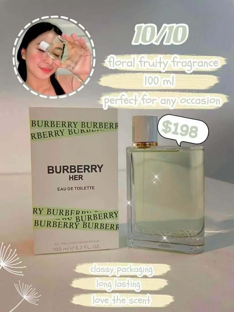 Burberry discount perfume floral