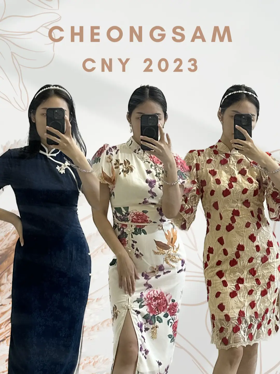 Cny cheongsam outlet