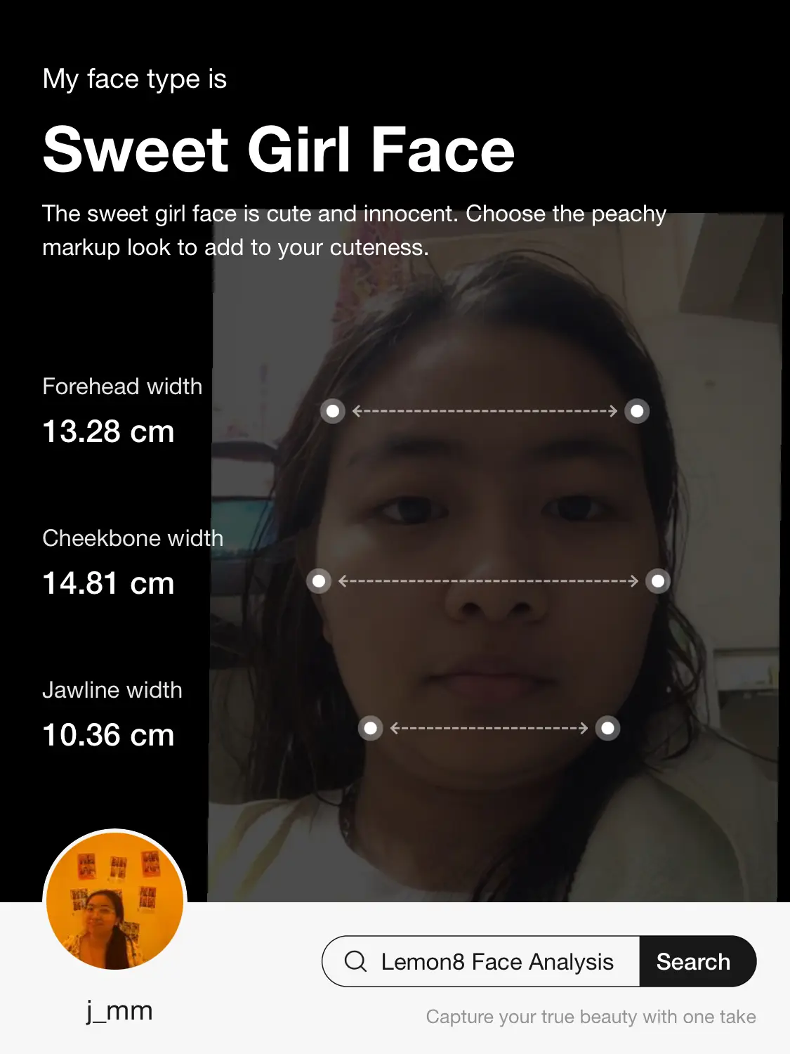 My Face Analysis Report แกลเลอรีที่โพสต์โดย J_mm Lemon8