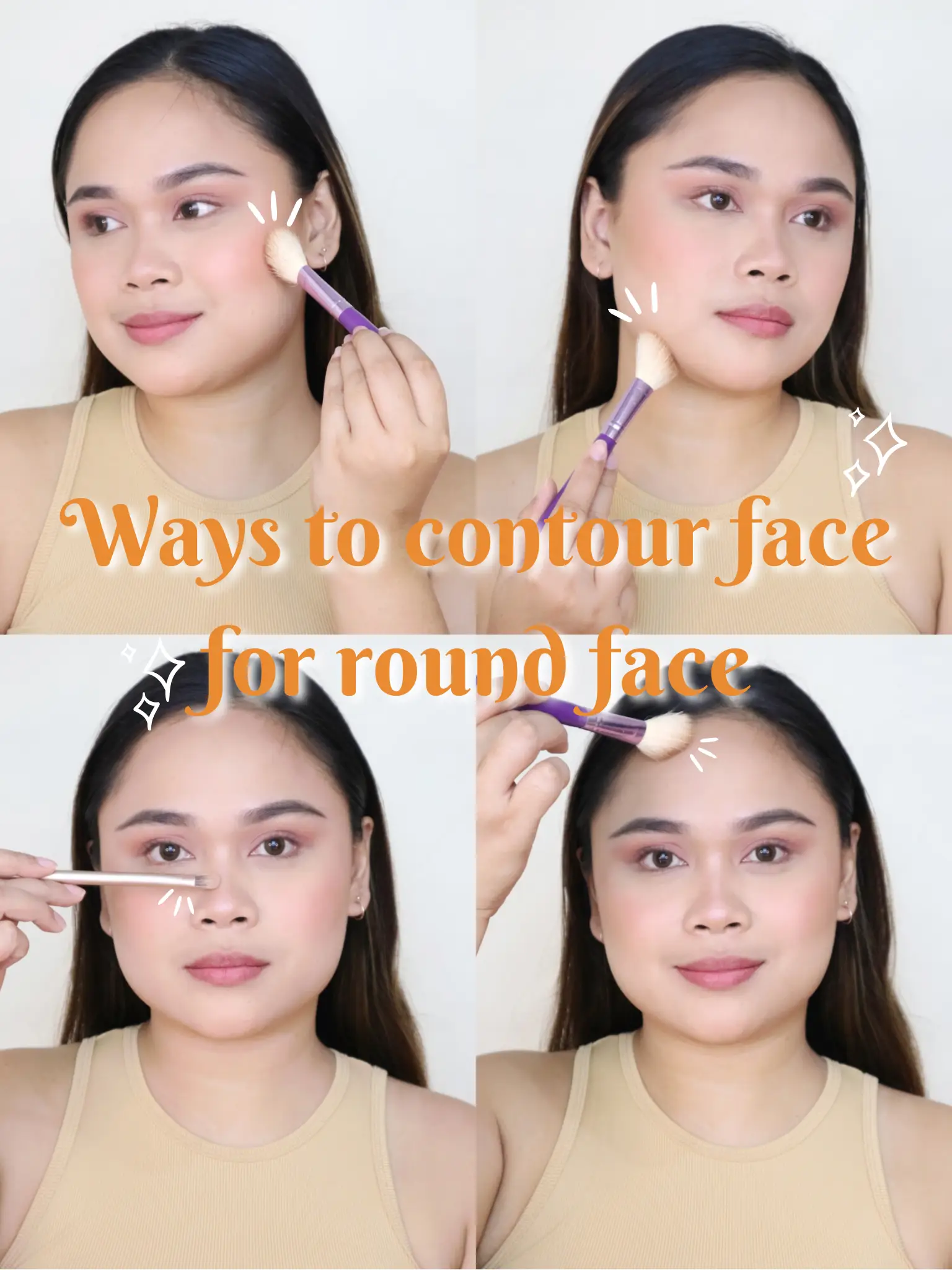 HOW TO CONTOUR ROUND FACE 