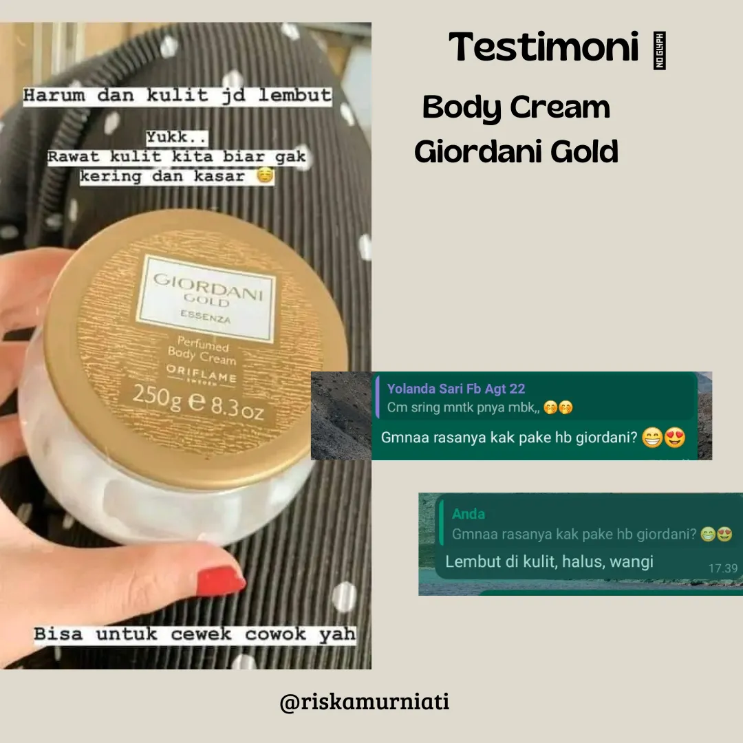 Giordani gold essenza body cream online review