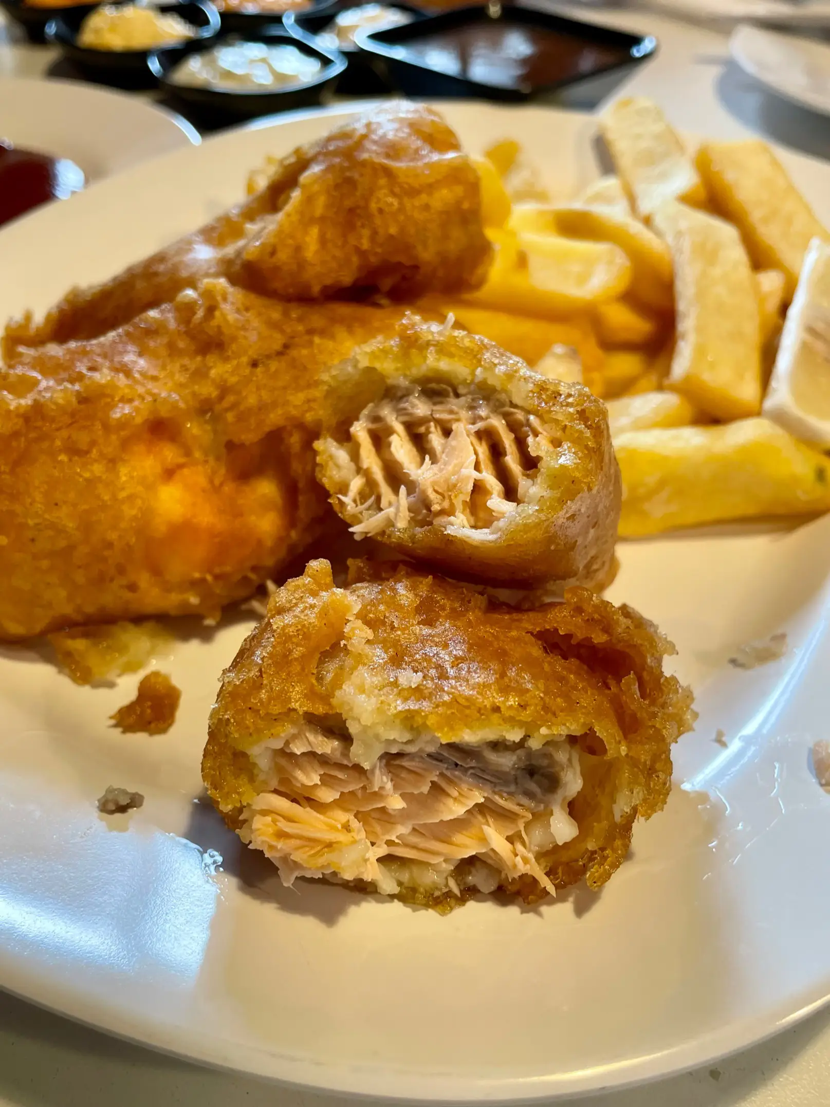Buster Fish Buster’s fish & chips🐟 อยู่แค่สาทรก็อร่อยเหมือนไปอังกฤษ🇬🇧 | แกลเลอรีที่ ...
