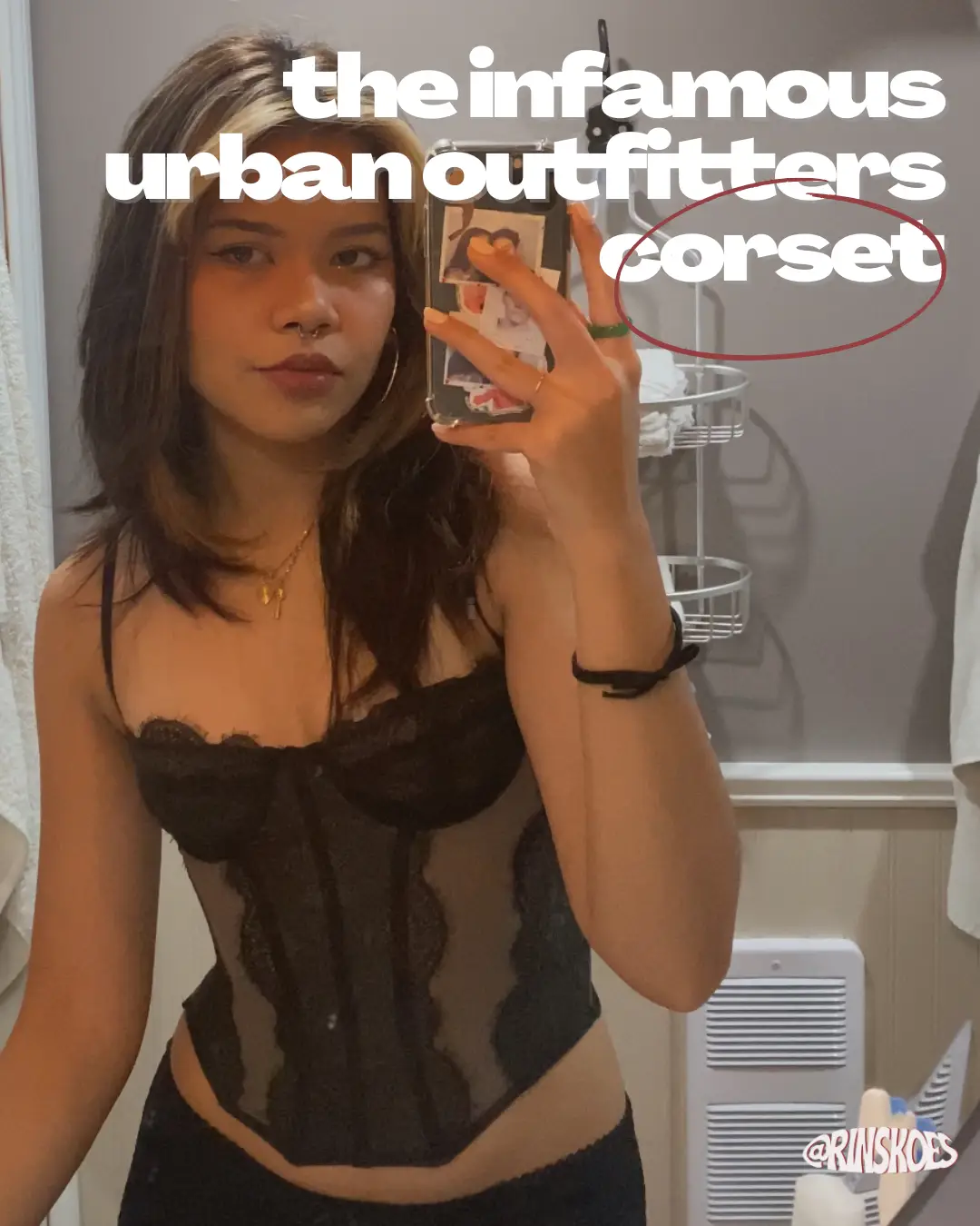 is the urban outfitters corset worth your $$? 🫤, Gallery posted by rinski  💌