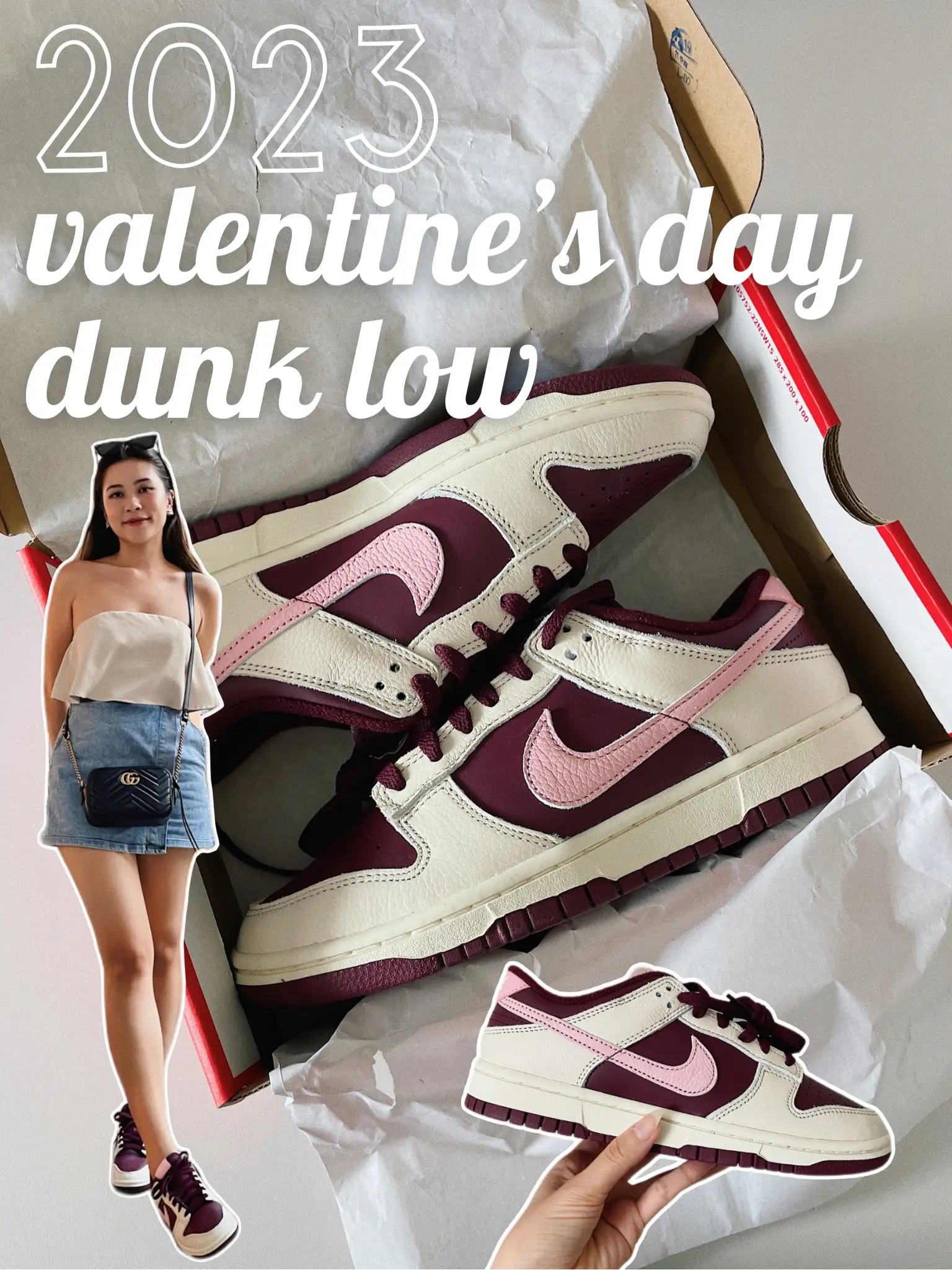 new kicks: 2023 valentine’s day dunk low