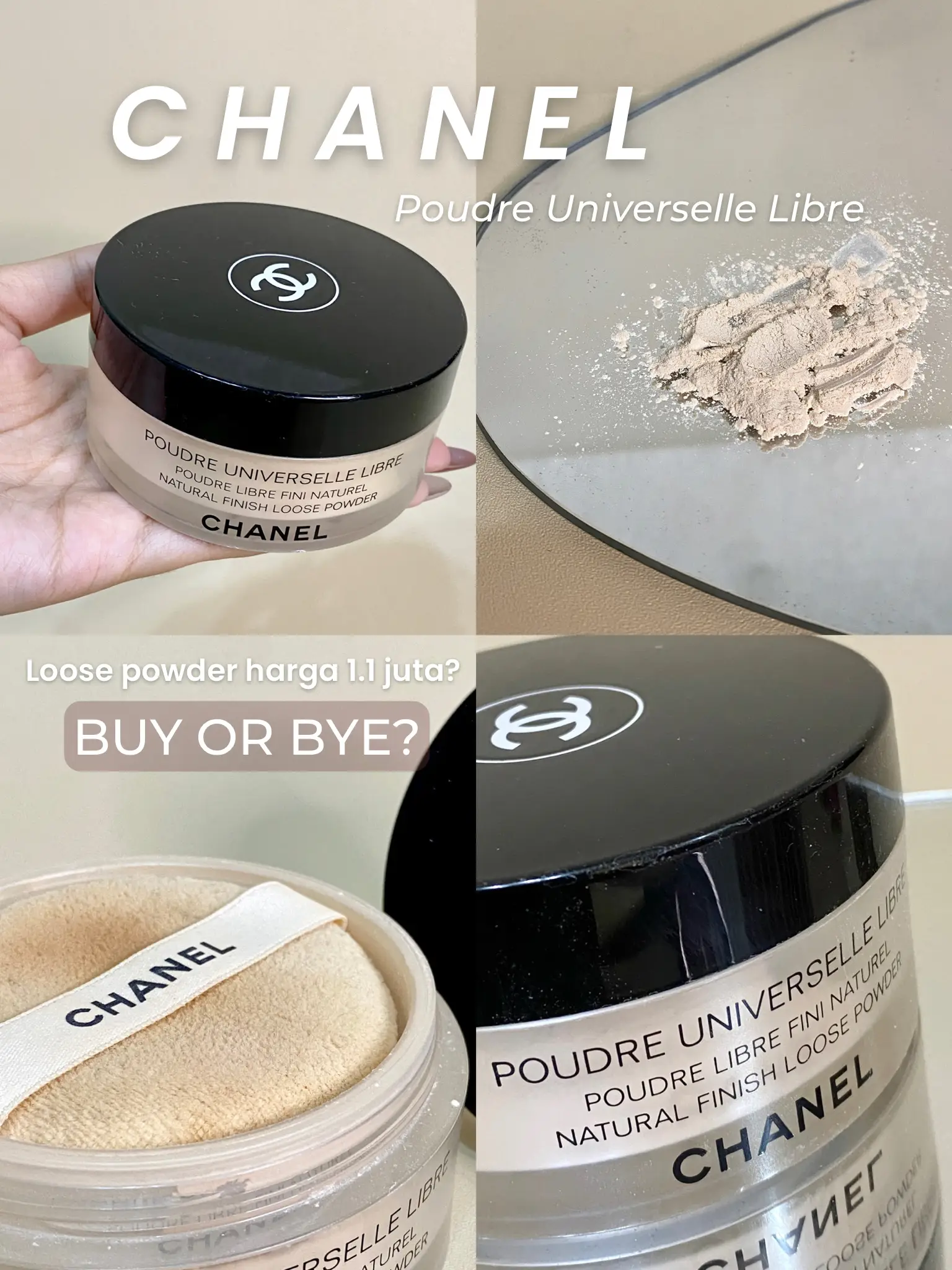  Chanel Poudre Universelle Libre Powder, 20 Clair, 1 Ounce :  Face Powders : Beauty & Personal Care