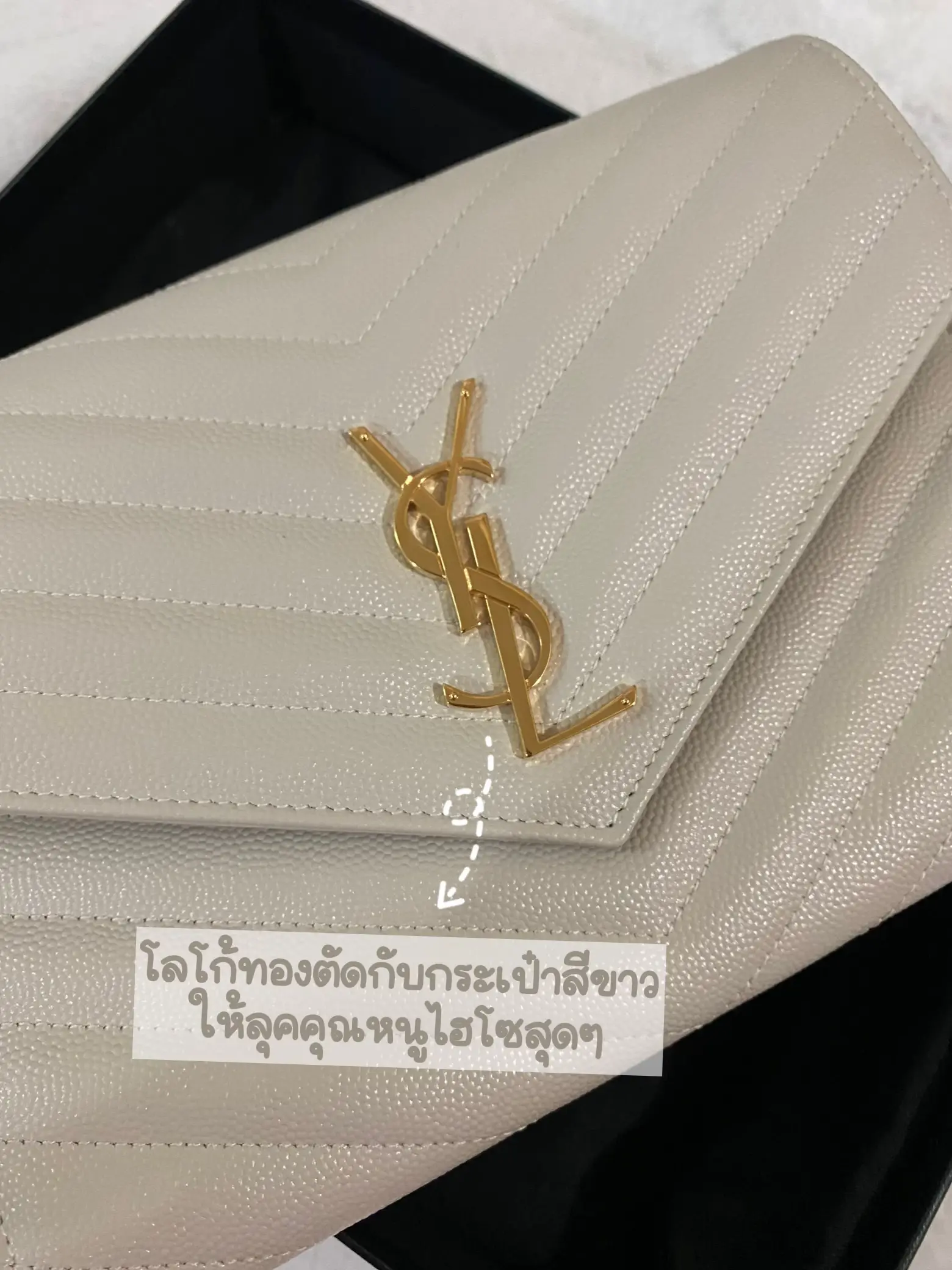 Ysl sale woc white