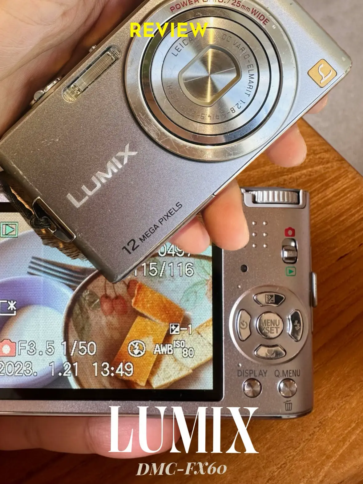 LUMIX DMC-FX60 Camera Review Japanese Nationality Miniature