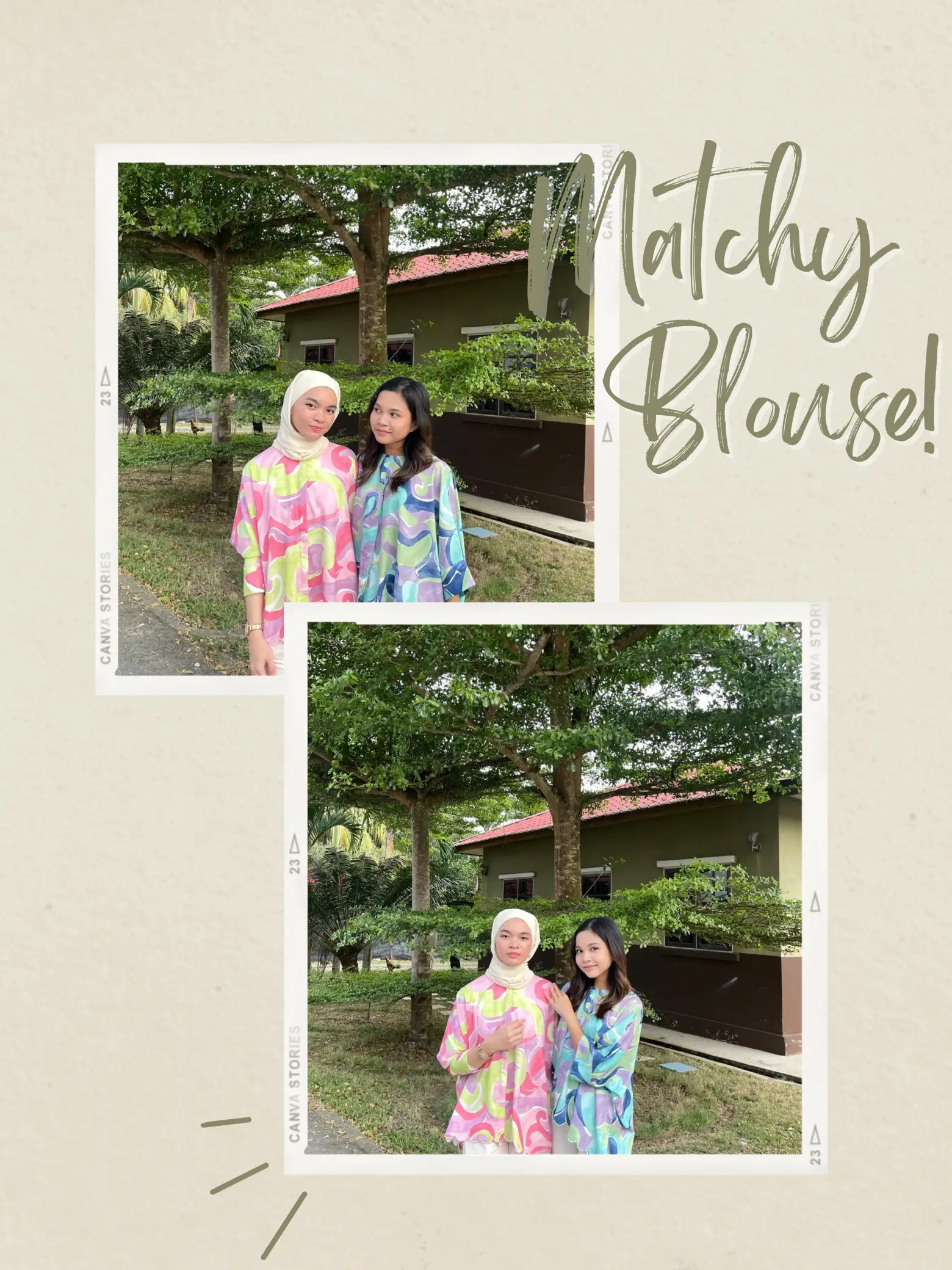 Matchy Matchy Hani Mokhta Blouse!, Galeri disiarkan oleh antasya