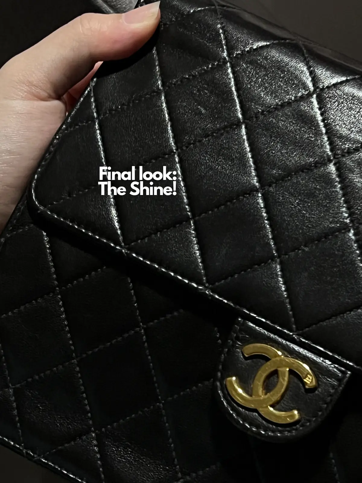 How I cleaned colour transfer off of my Chanel lambskin bag. – Buy the  goddamn bag