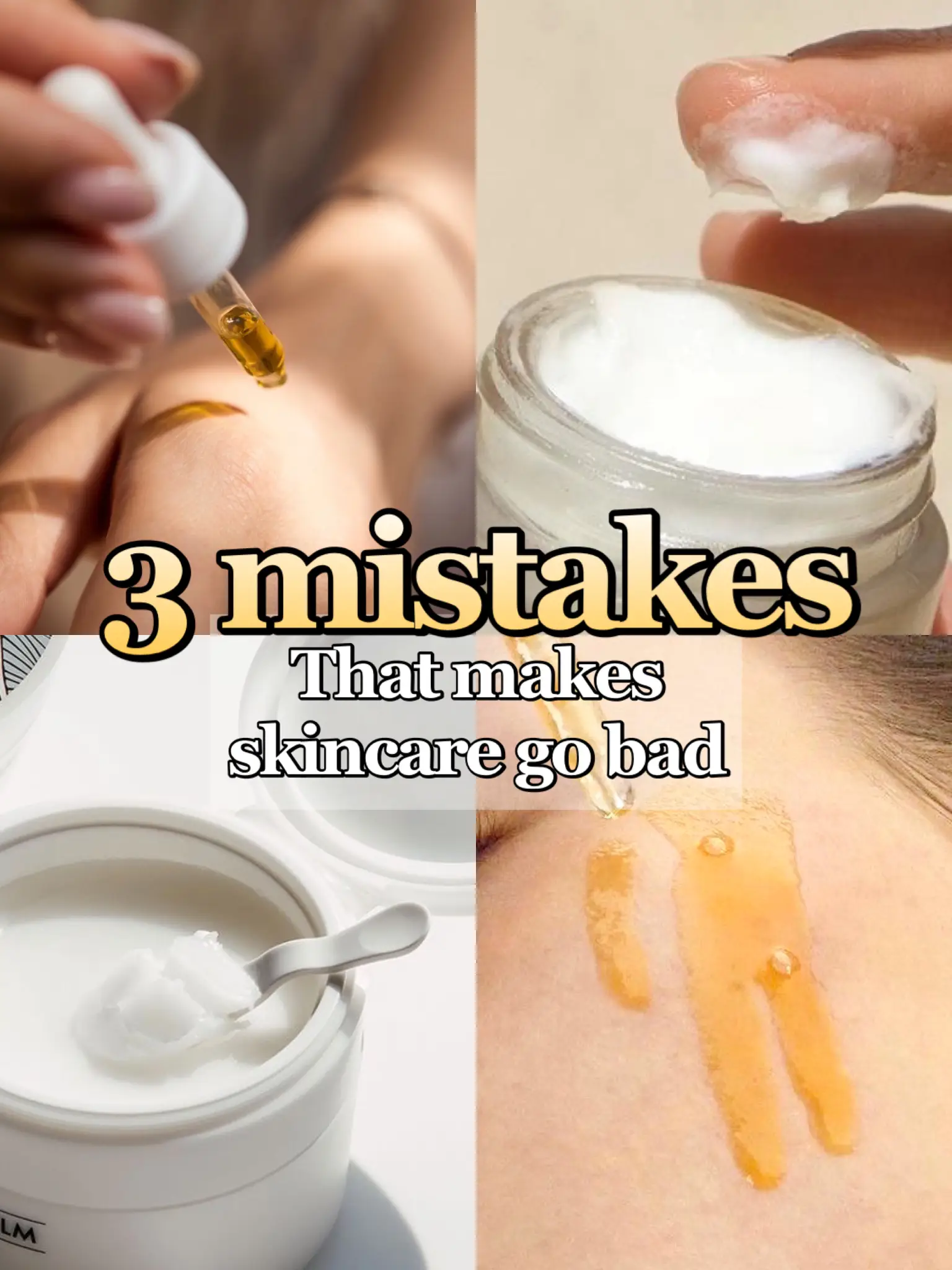 3 mistakes that makes skincare go bad แกลเลอรีที่โพสต์โดย Sanaamchii