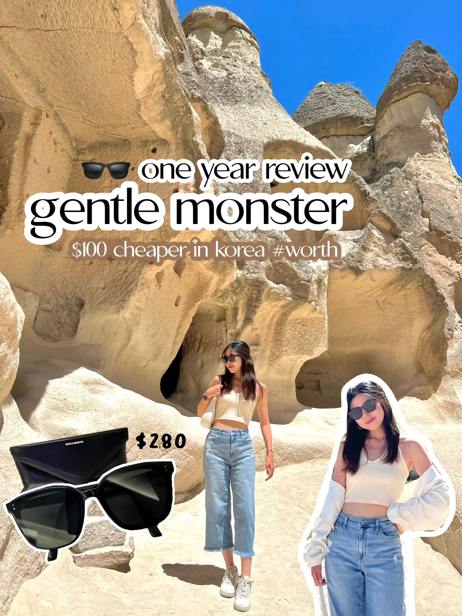 [Gentle Monster] Lilit 01(K) sunglasses BTS Jimin Korean brand