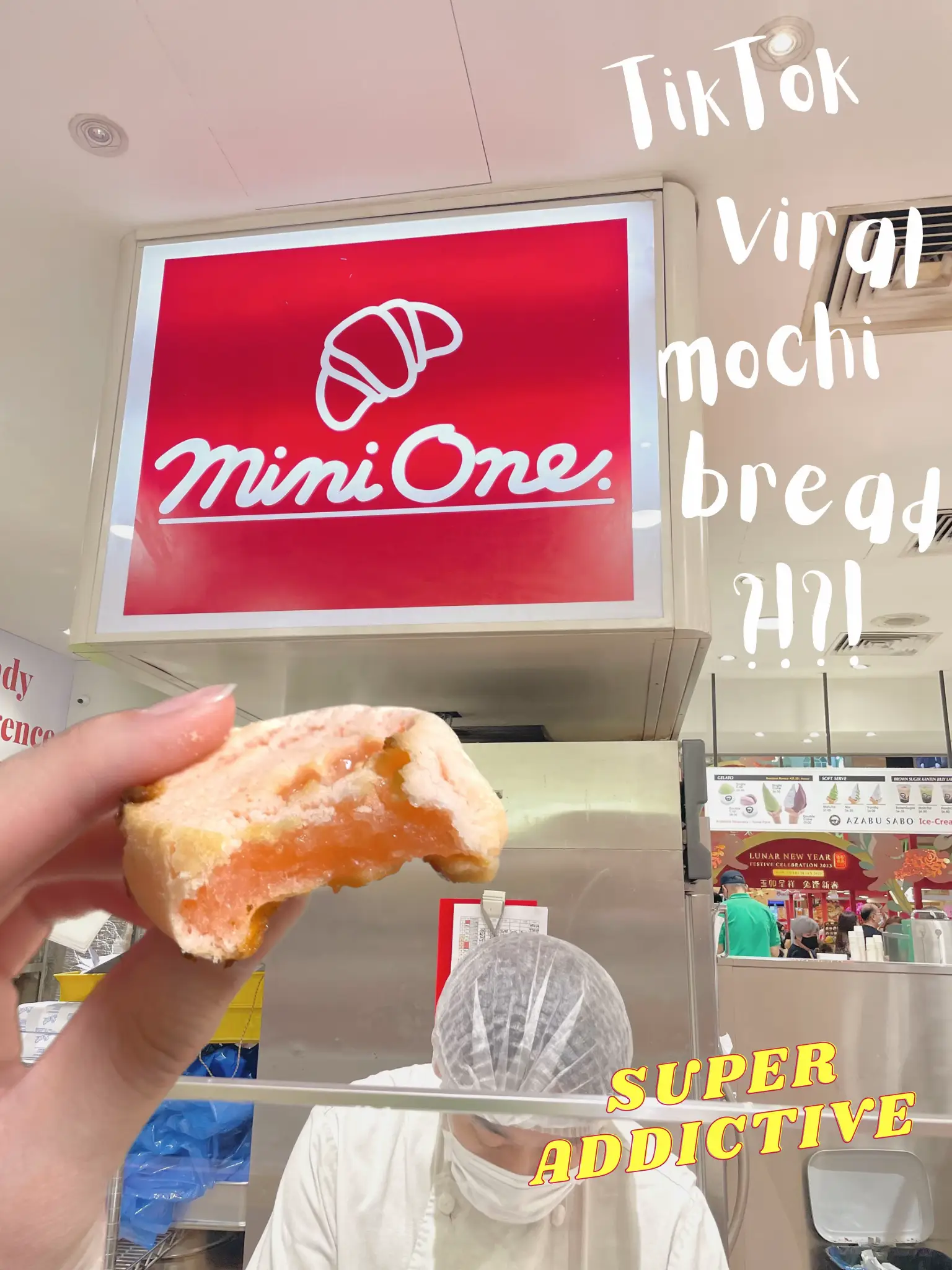 TikTok viral strawberry mochi bread?!🍓🍞, Gallery posted by Joey