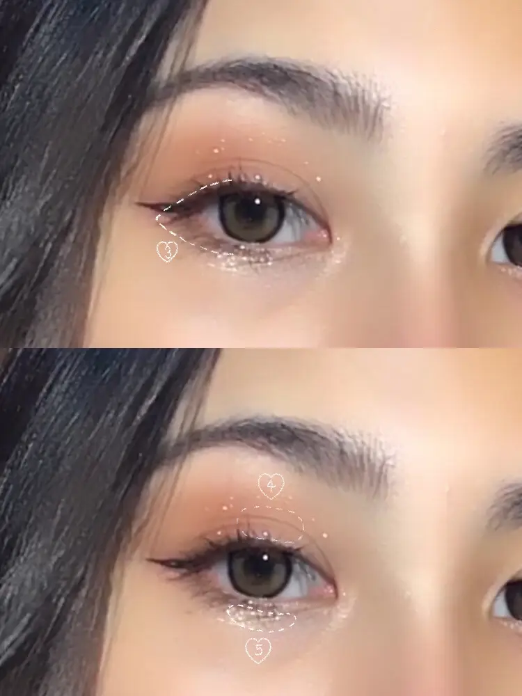 Korean Style Eye Makeup Eyes Look