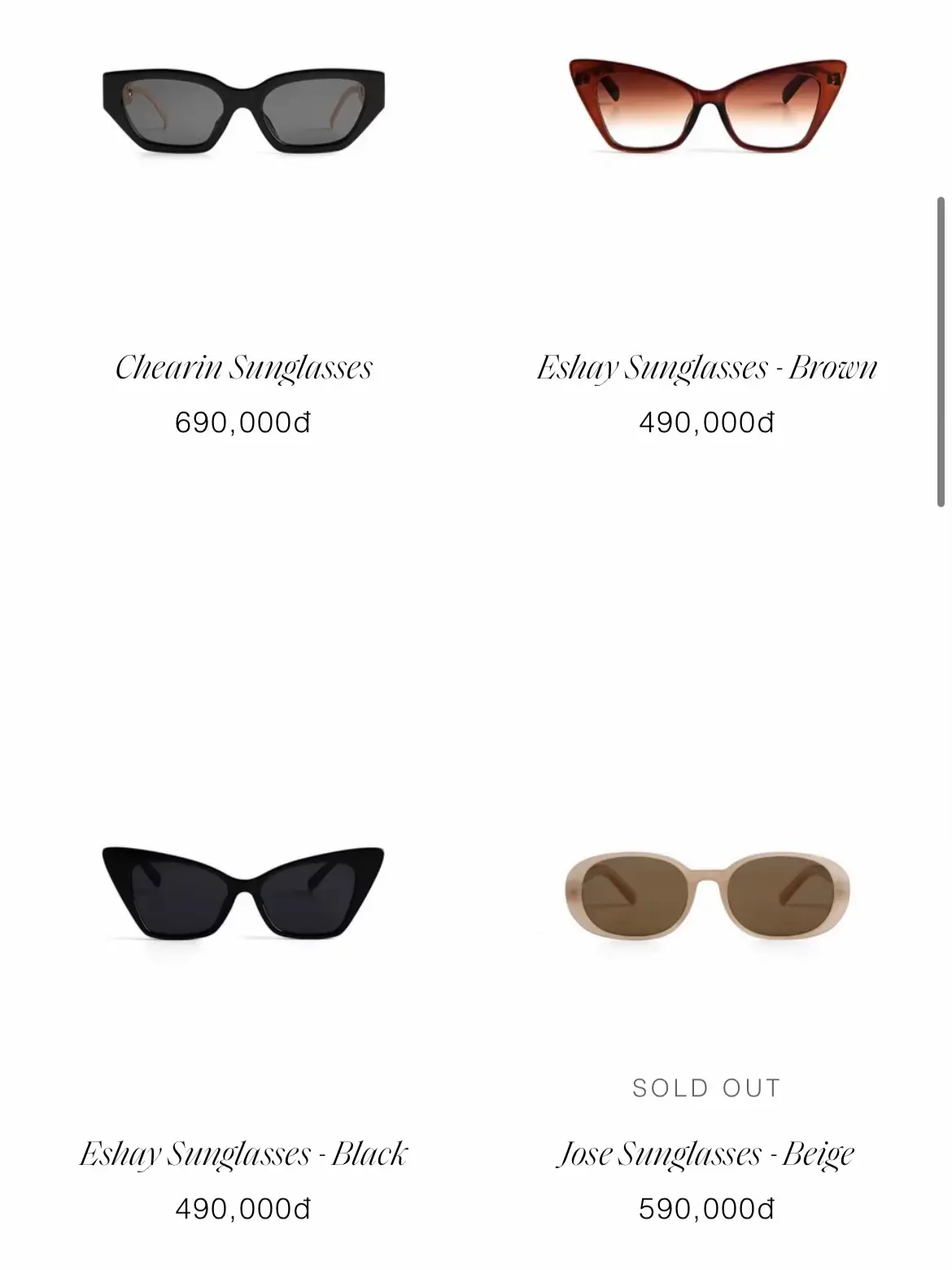 Celine cat hotsell eye sunglasses dupe