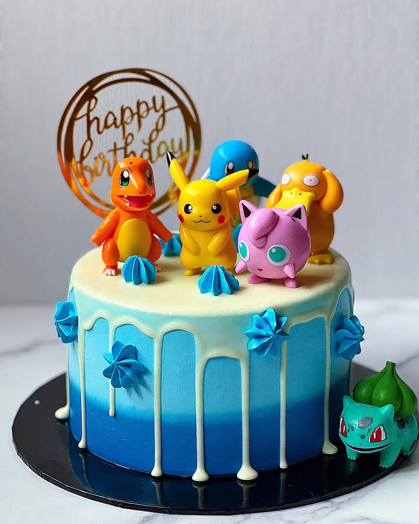 Pokémon Cake Pokémon cake to one of my sons. All Pokémon are made