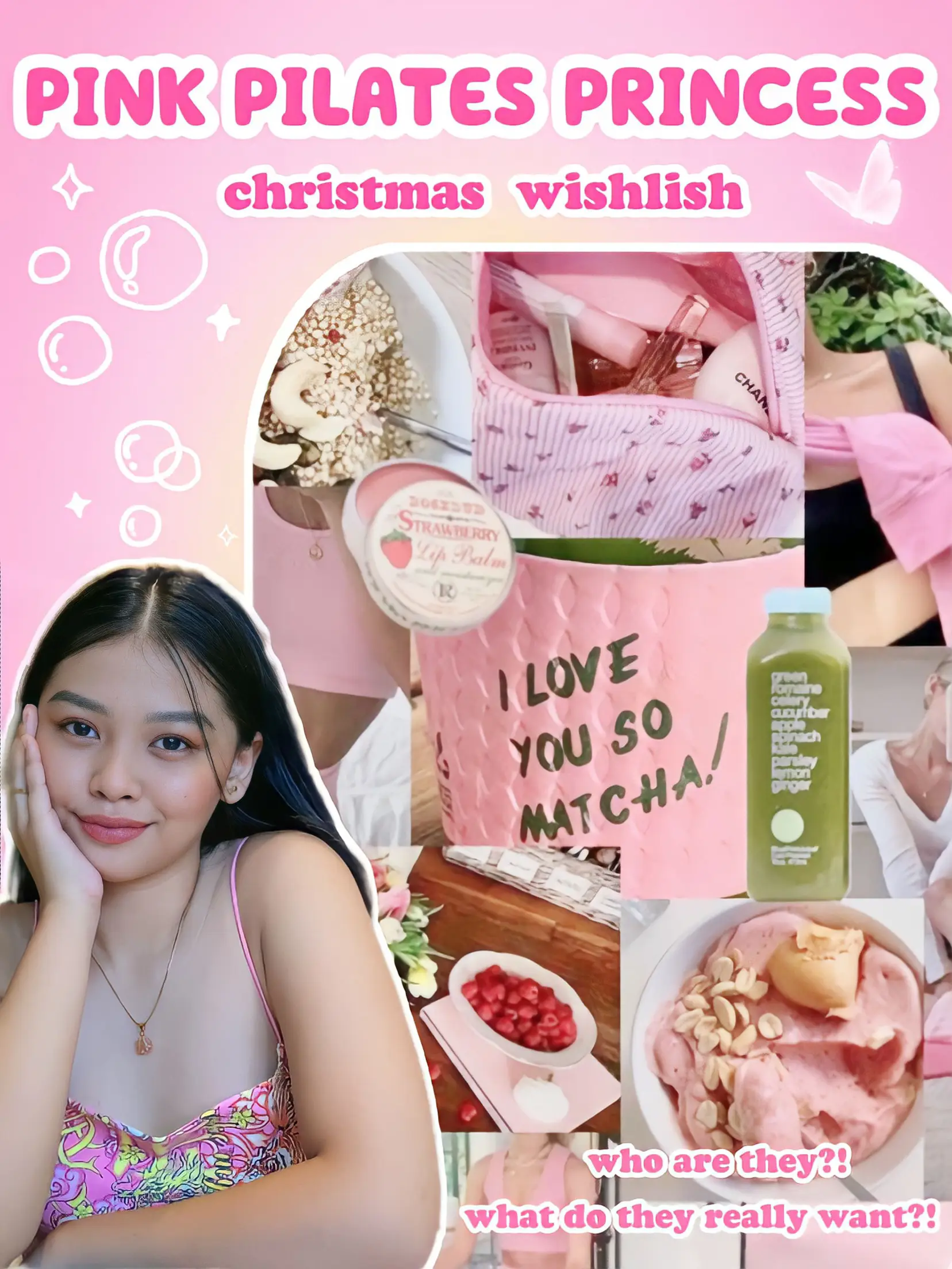 Pink pilates princess Christmas wishlist and gift ideas 🛍 #coquetteae