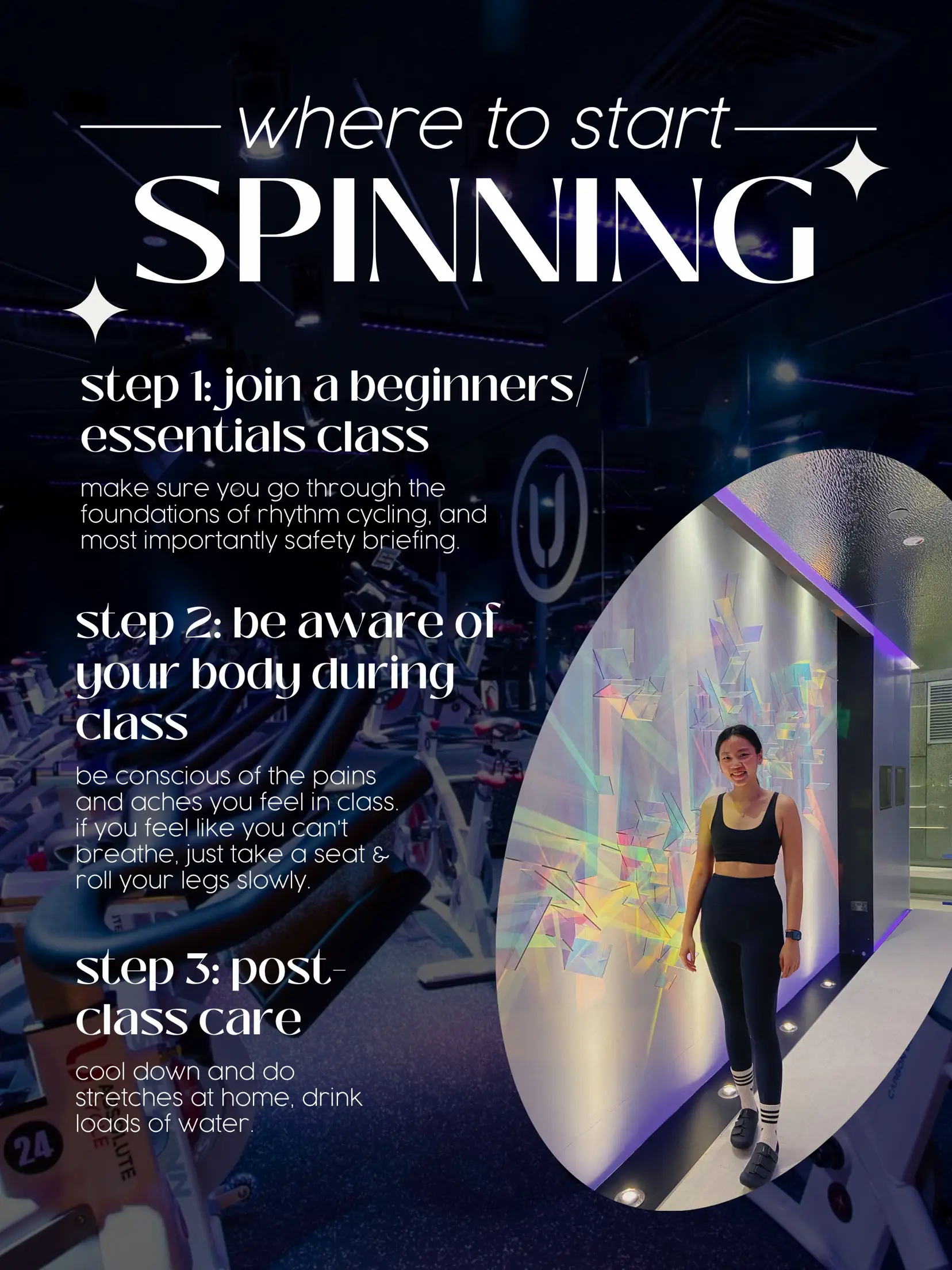 Spinning for beginners at home hot sale