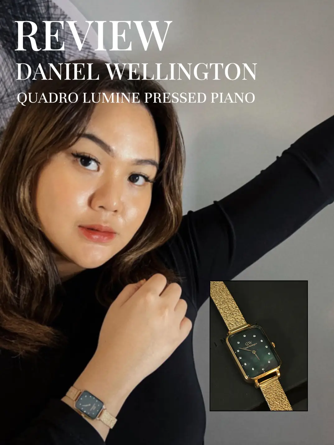 REVIEW DW QUADRO LUMINE PRESSED PIANO WATCH | Galeri diposting ...