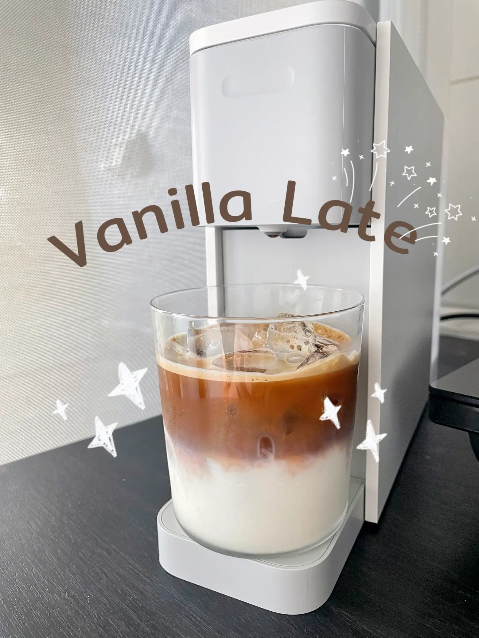 Iced Latte At Home Without A Coffee Machine!, Video published by  Bblancivyy