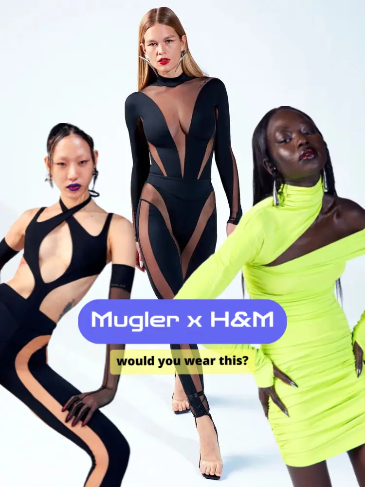 Mugler Brings Its Lycra Bodysuits To H&M Collab