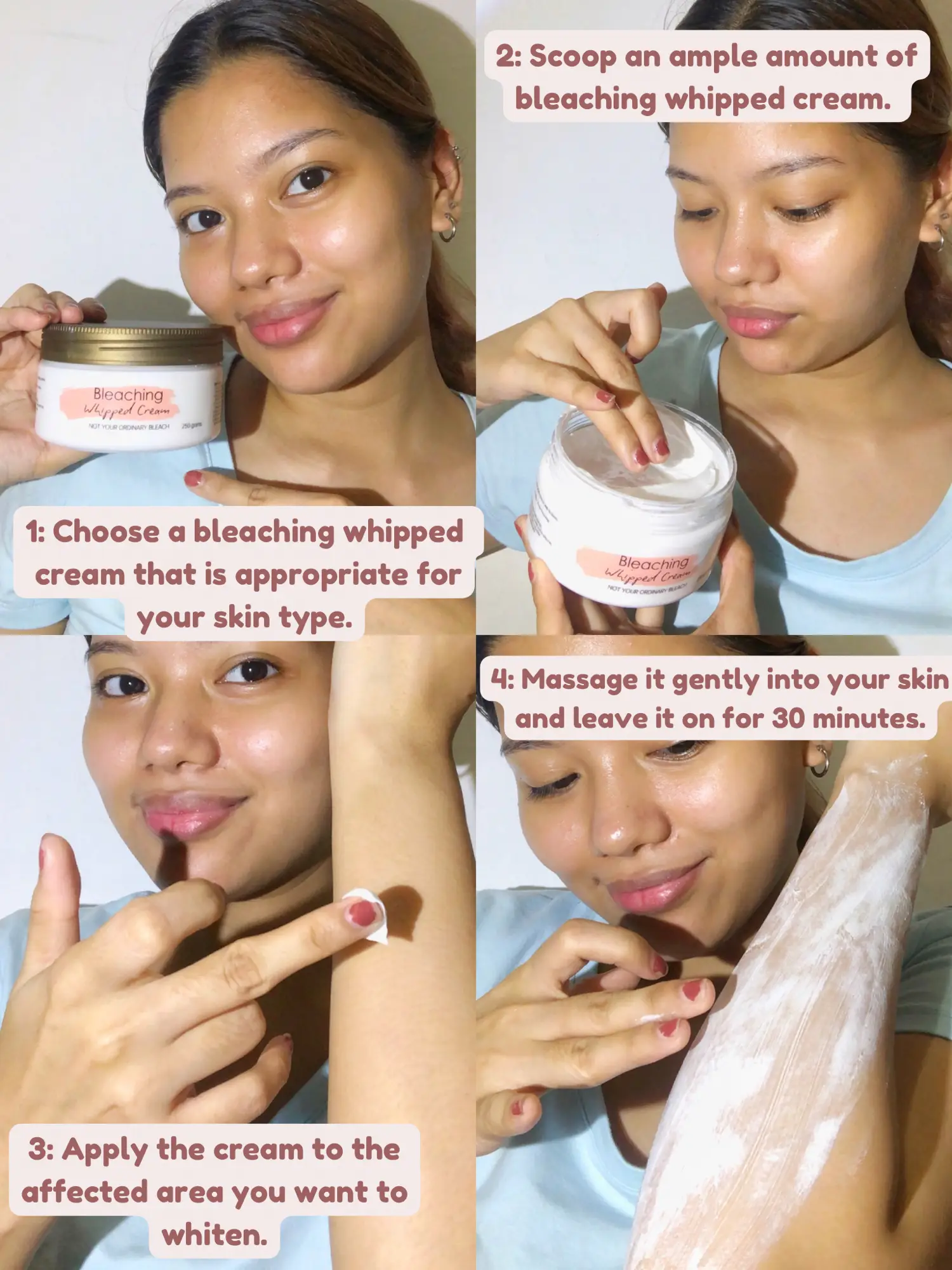 HOW TO USE THE BLEACHING WHIPPED CREAM? 🤔 | Gallery posted by