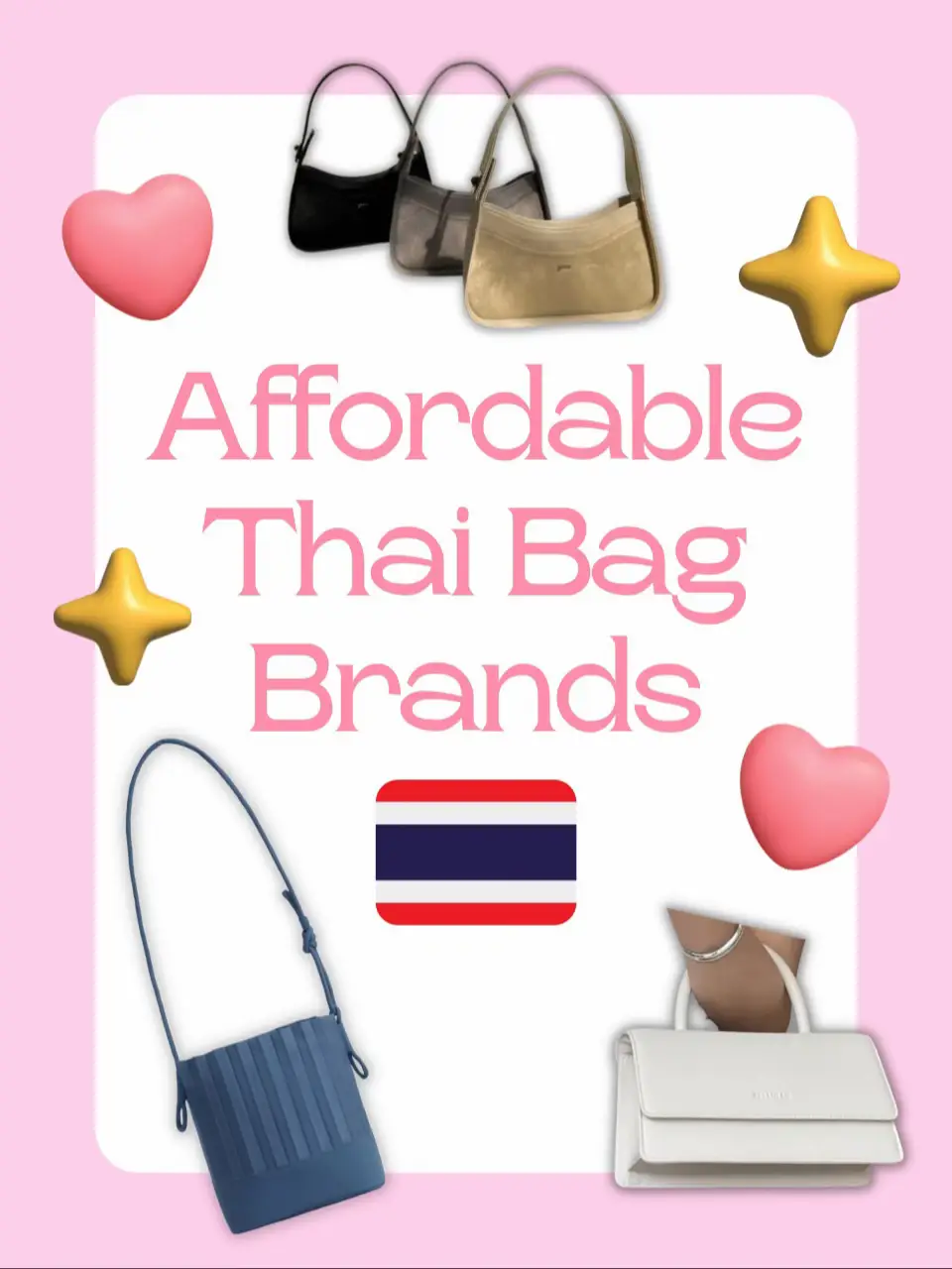 Affordable bags in Bangkok, Thailand #bangkok #thailand