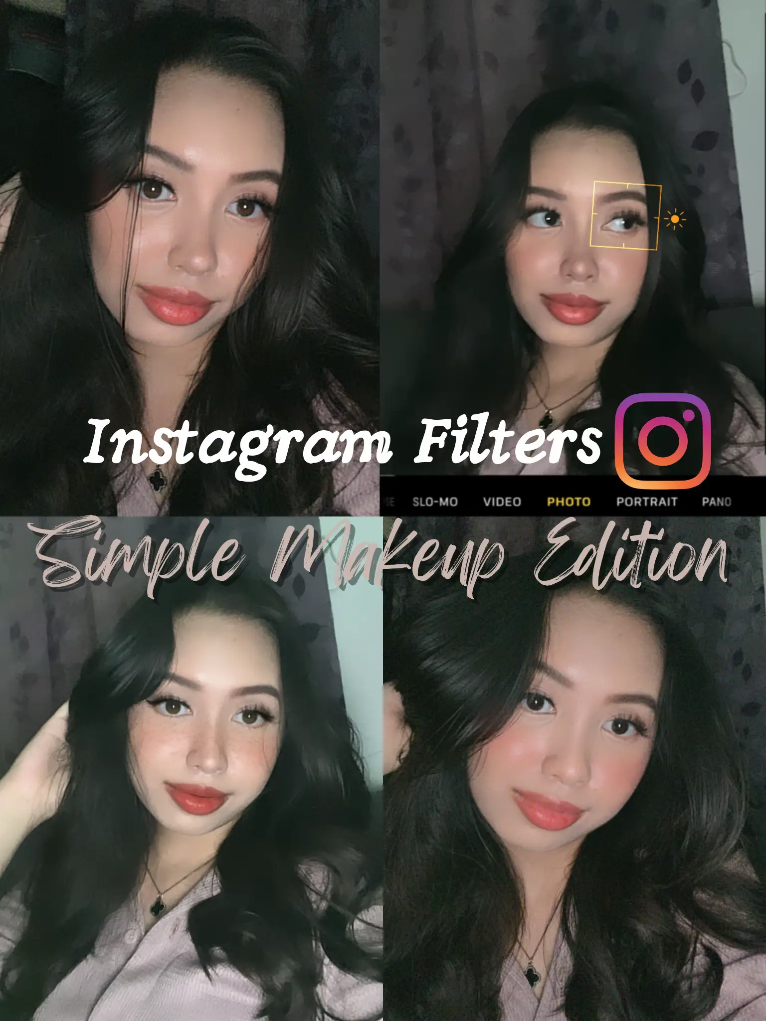 Instagram Filters Simple Makeup Edition 💄 | Gallery posted by Anis Shahira  | Lemon8