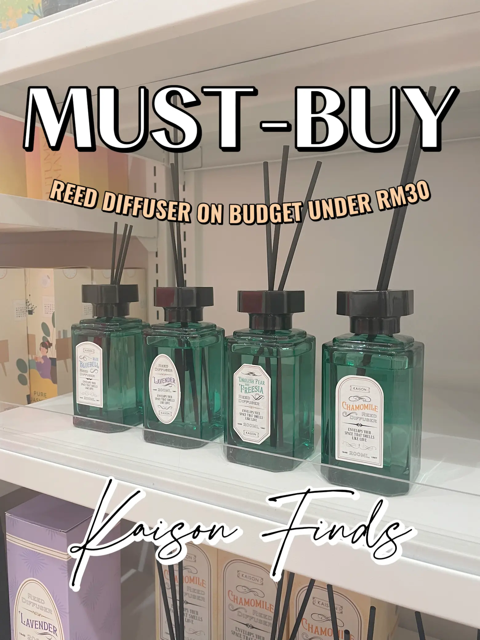 MUST-BUY REED DIFFUSER ON BUDGET UNDER RM30 | Galeri disiarkan oleh ...