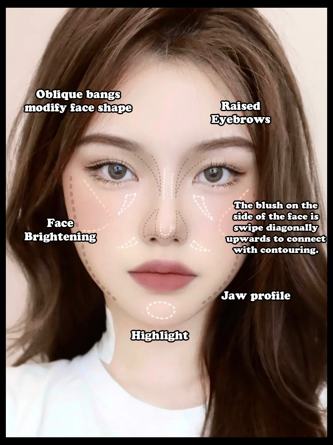 Makeup Tutorial For Round Faces