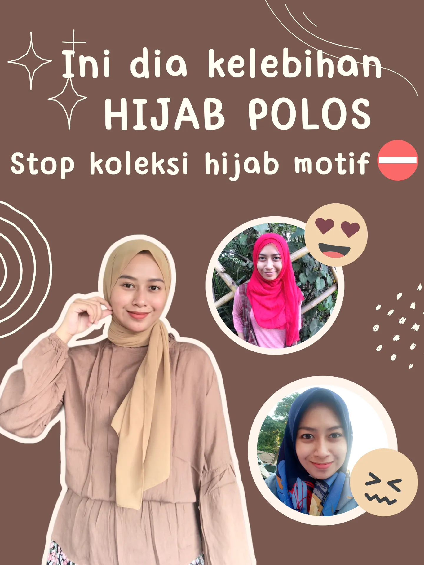 ALASAN AKU KENAPA LEBIH PILIH HIJAB POLOS | Galeri diposting oleh Zaliza  Ubaida | Lemon8