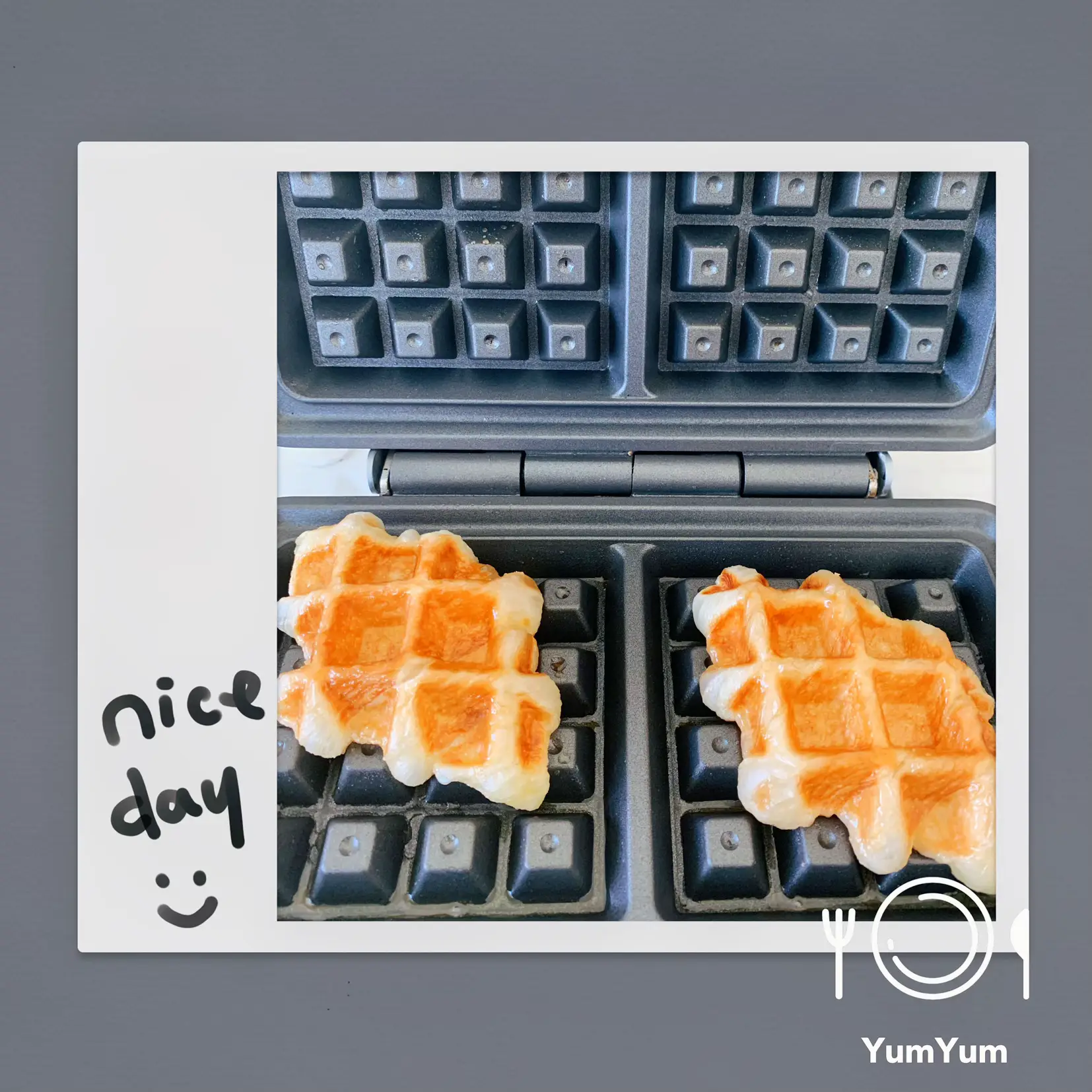 If You're Obsessed With That Viral Mini Waffle Maker You Need This