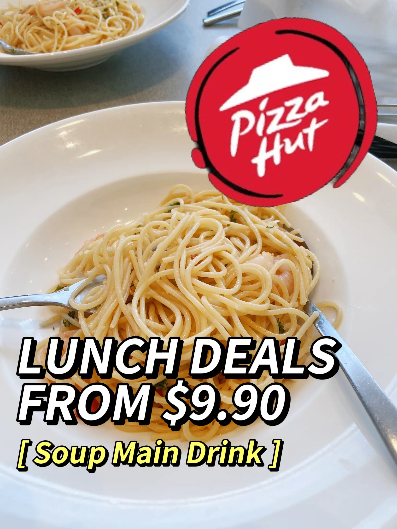 Pizza hut deals lunch deals