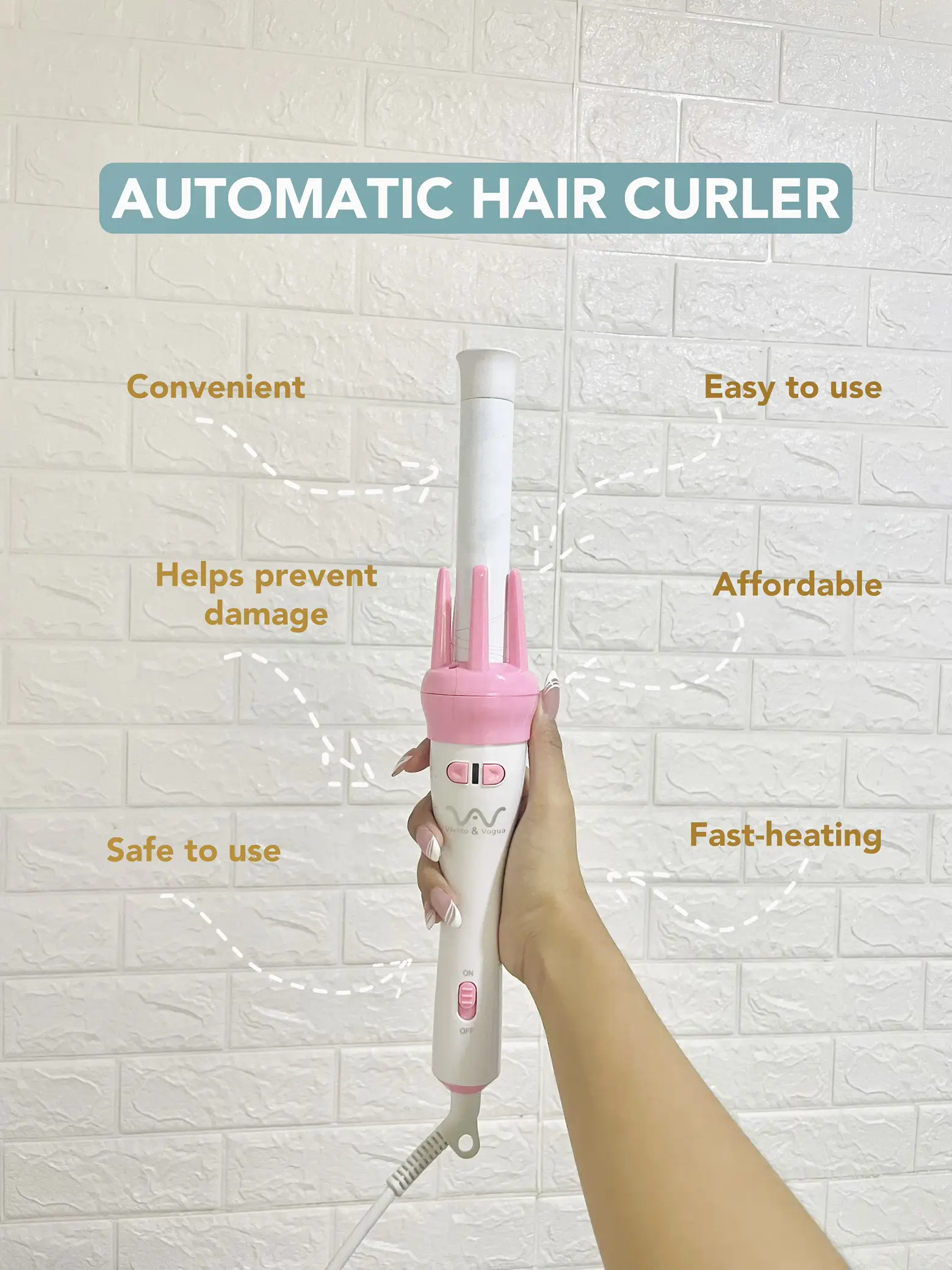 How to use automatic curling outlet iron