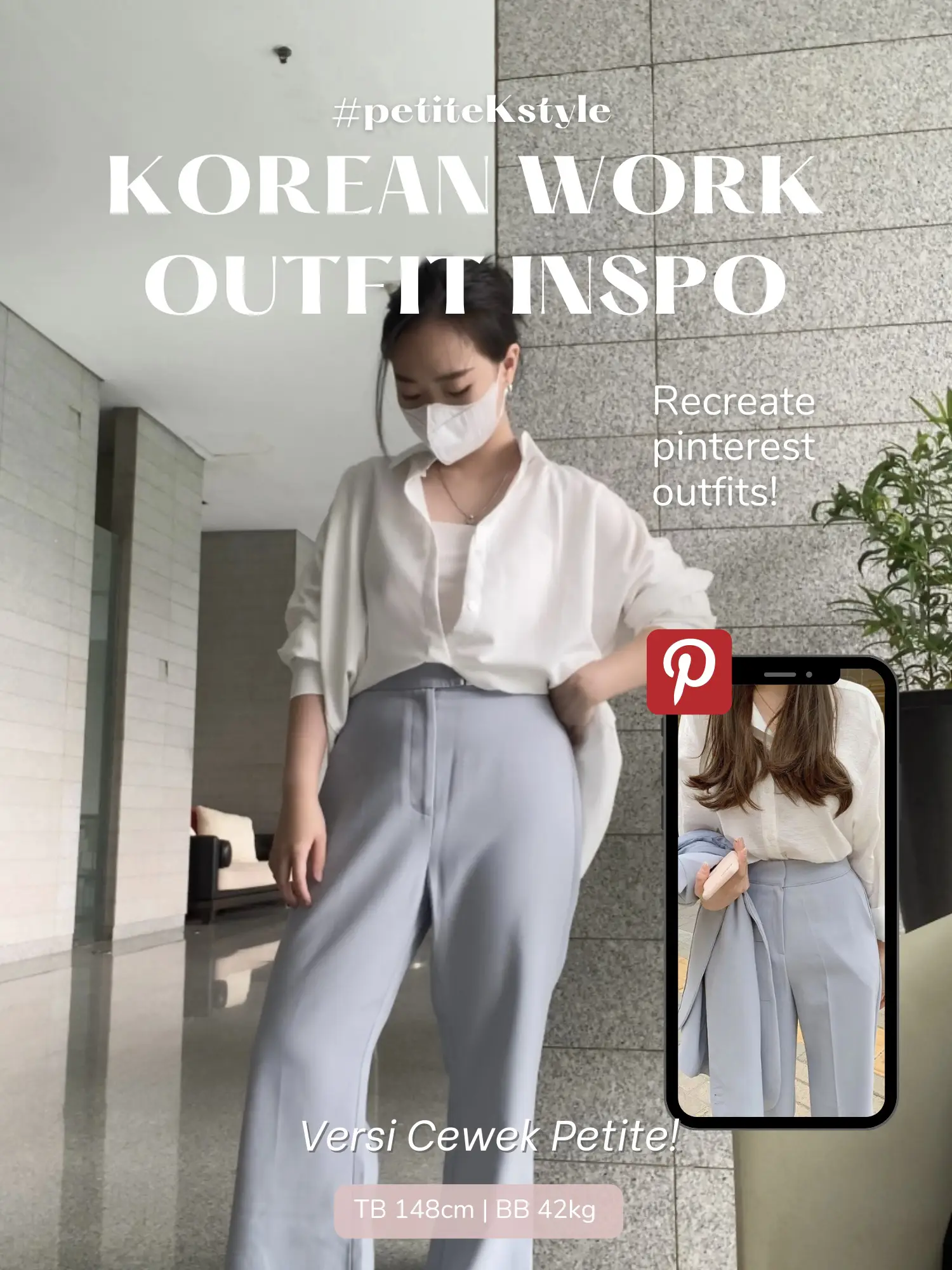 Korean work outlet outfit