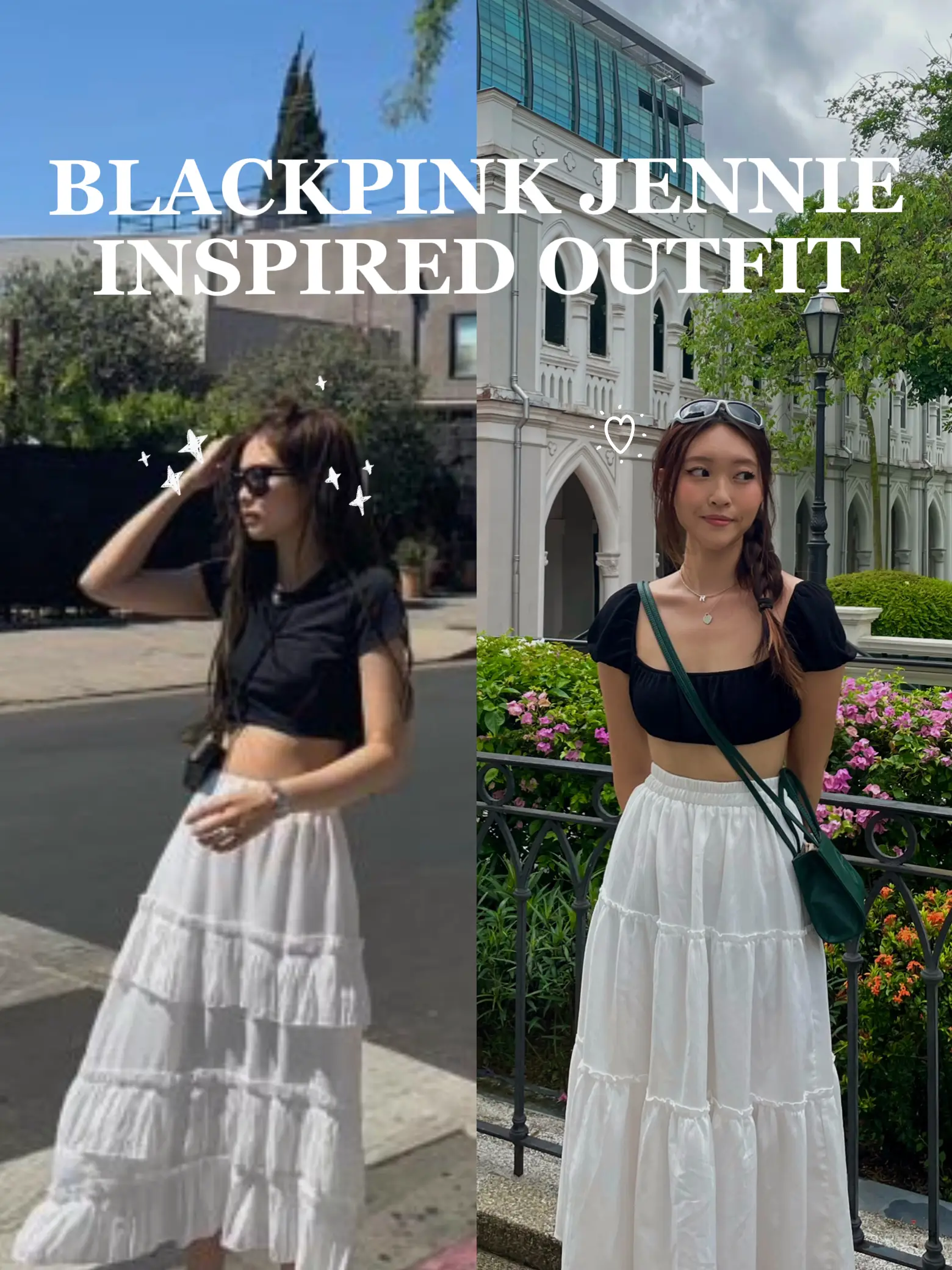 COPYING BLACKPINK JENNIE's OUTFITS