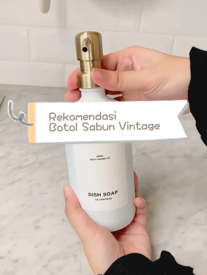 Rekomendasi Botol Sabun Vintage🥰 | Video published by houseofei | Lemon8