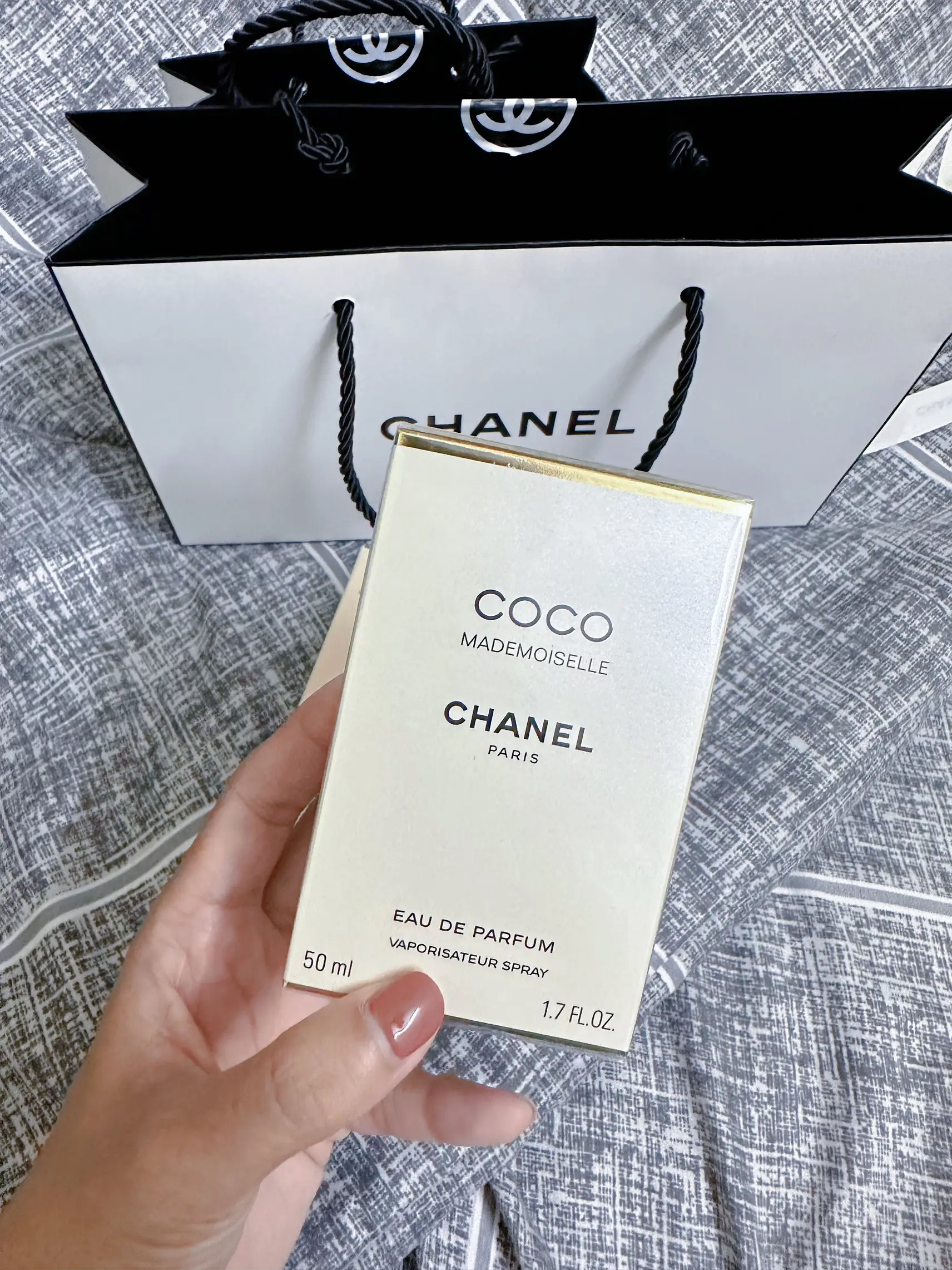 chanel perfume gift bag