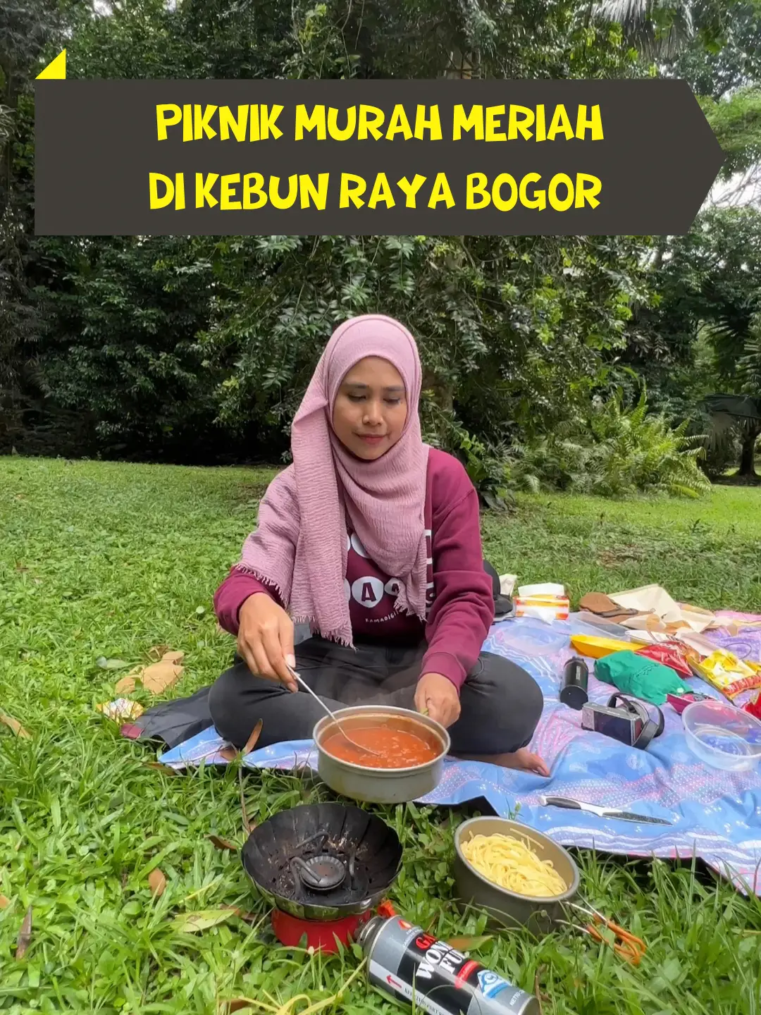 BEGINI CARA MENIKMATI PIKNIK DI ALAM TERBUKA | Video published by Sansadhia  | Lemon8