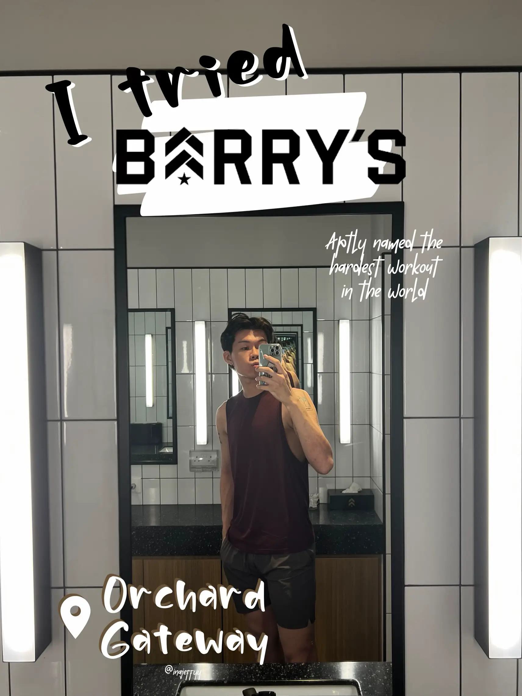 i tried BARRY S the hardest workout ever Gallery posted by