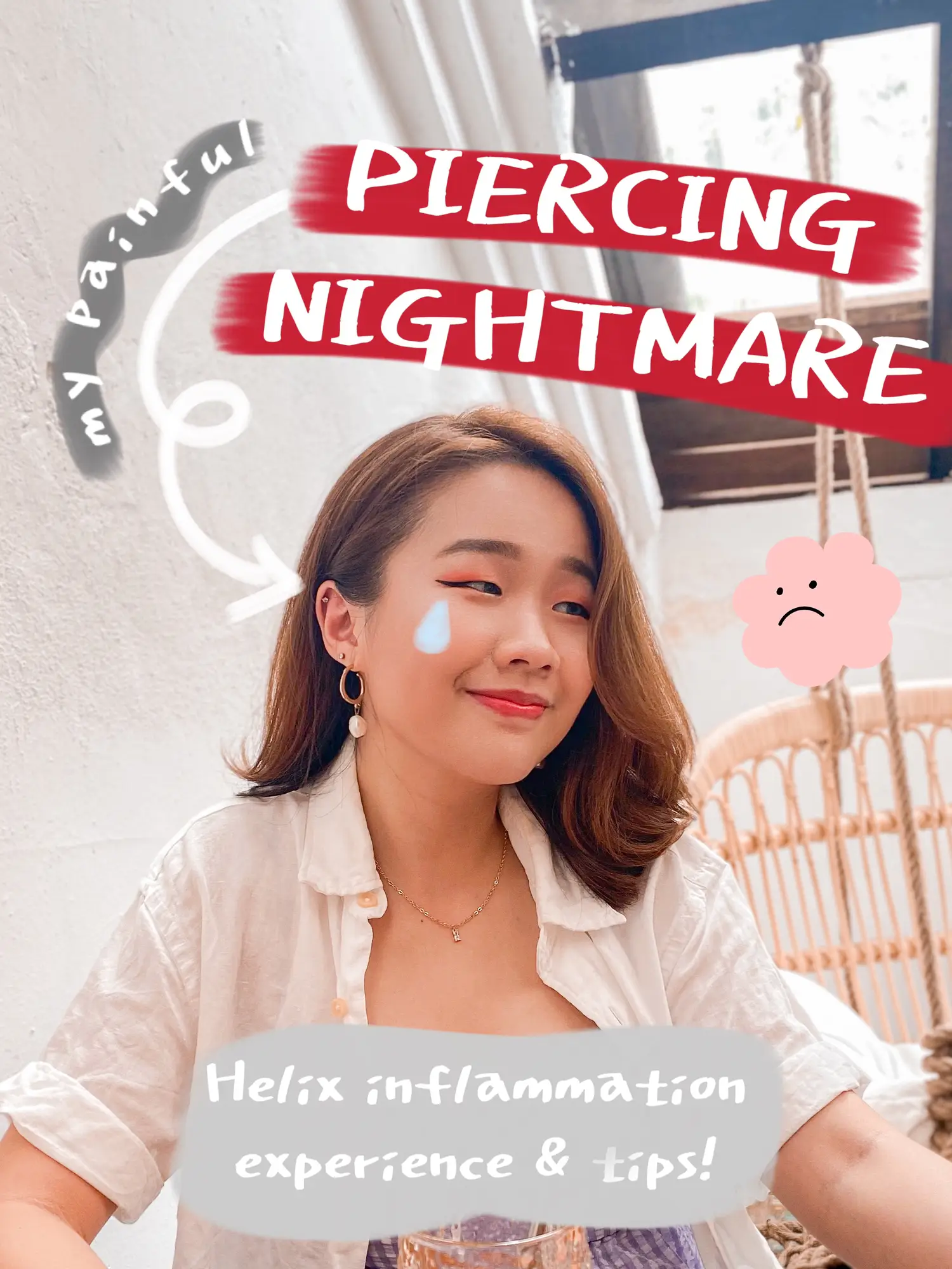 READ THIS BEFORE GETTING YOUR EARRING PIERCING! 💔😭 | Gallery posted by  Kimberly ✨ | Lemon8