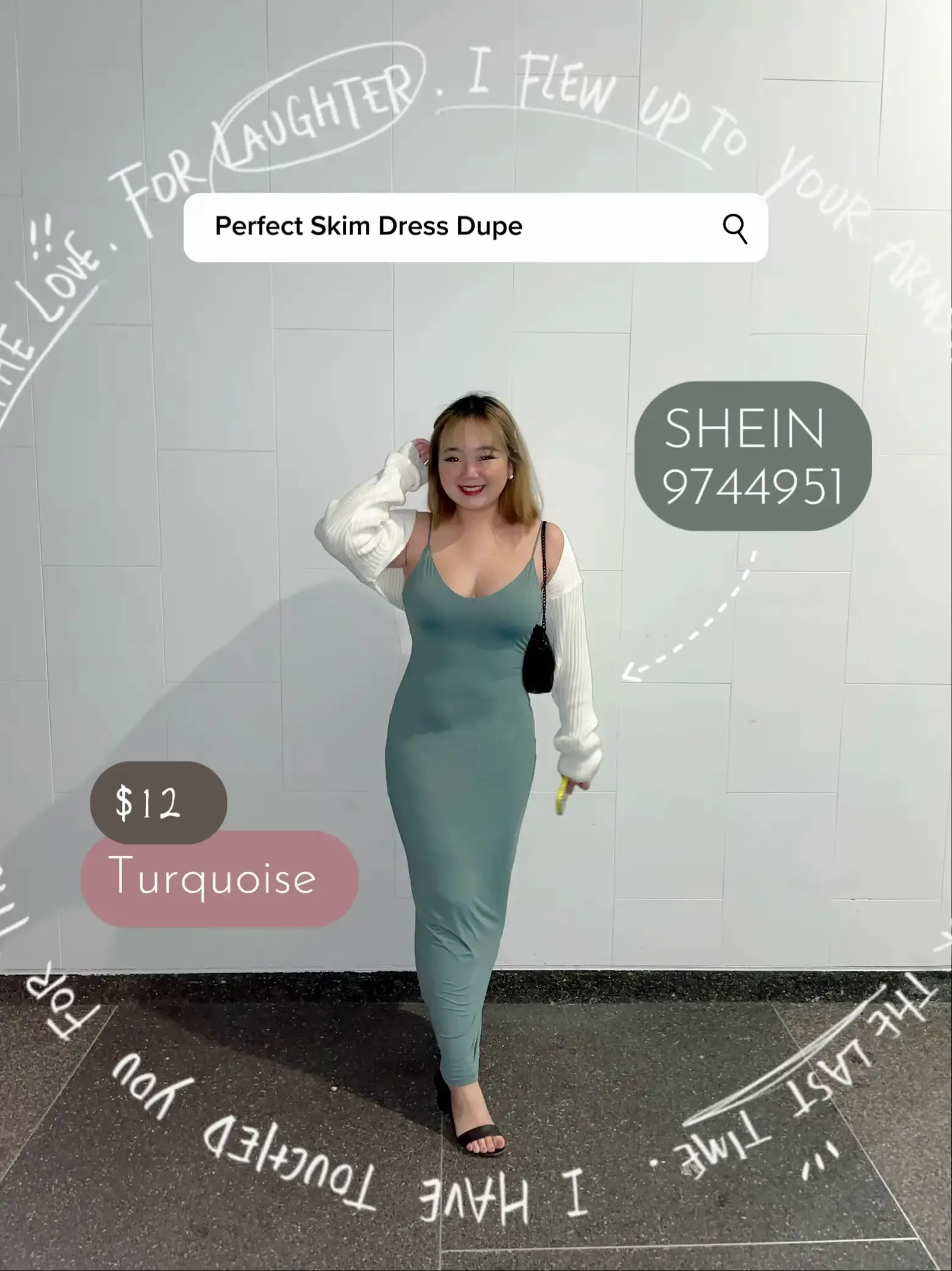 I'm a fashion expert - I found the best SKIMS dress dupe which only cost  $25 on