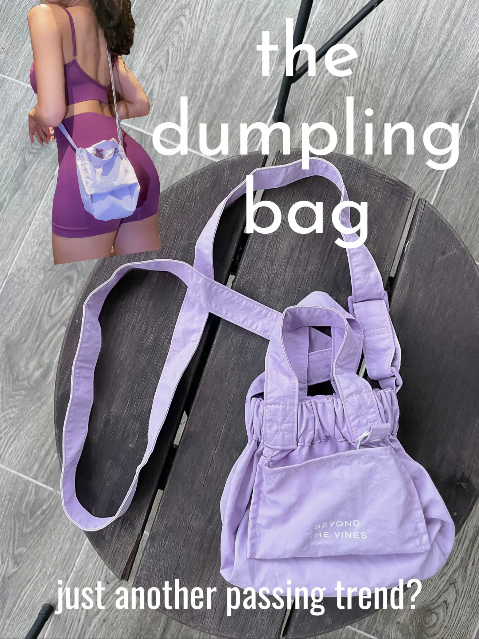 Dumpling discount bag trend